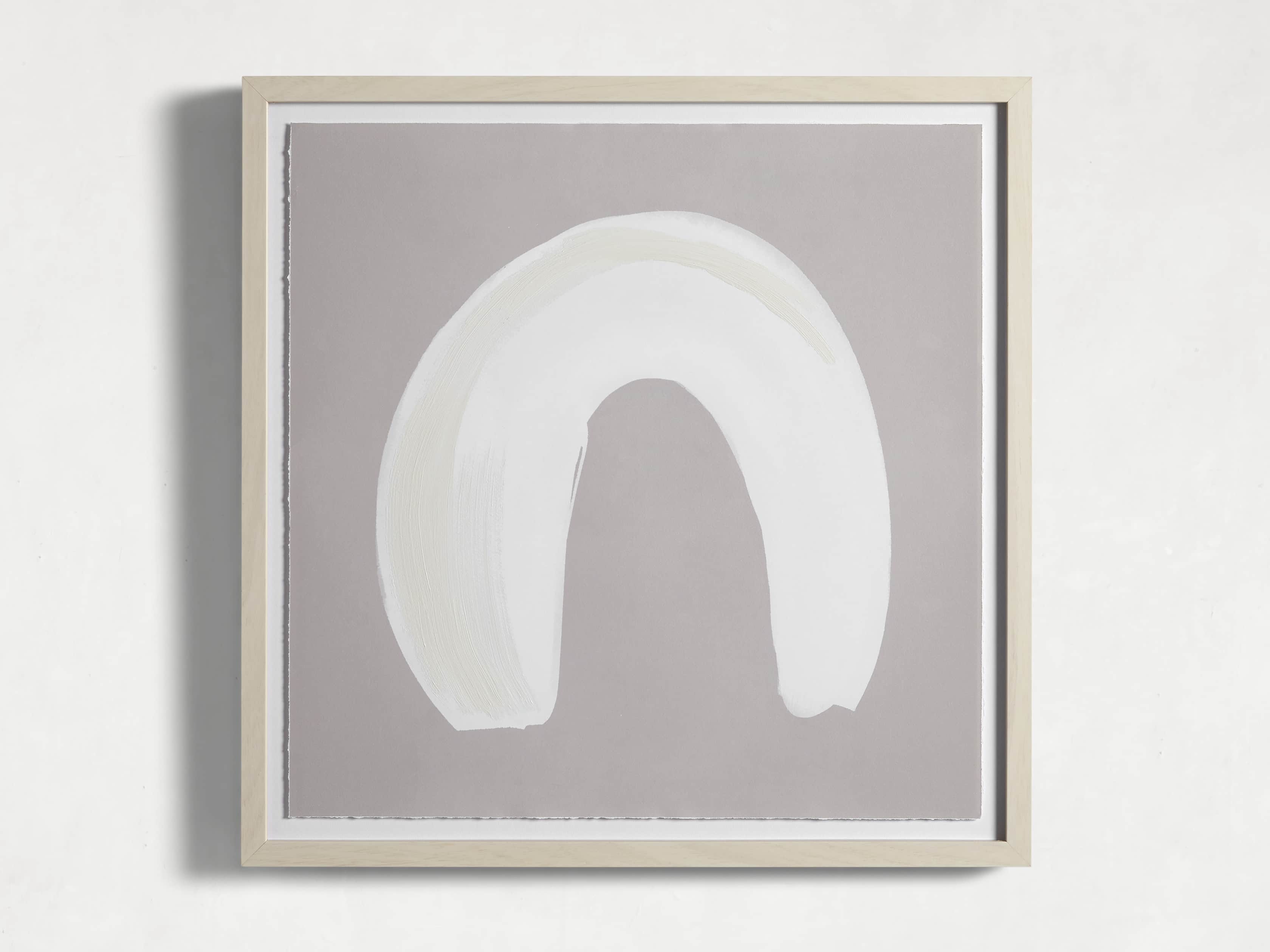 Neutral Arch II Watercolor Framed Print, slide 4 of 7