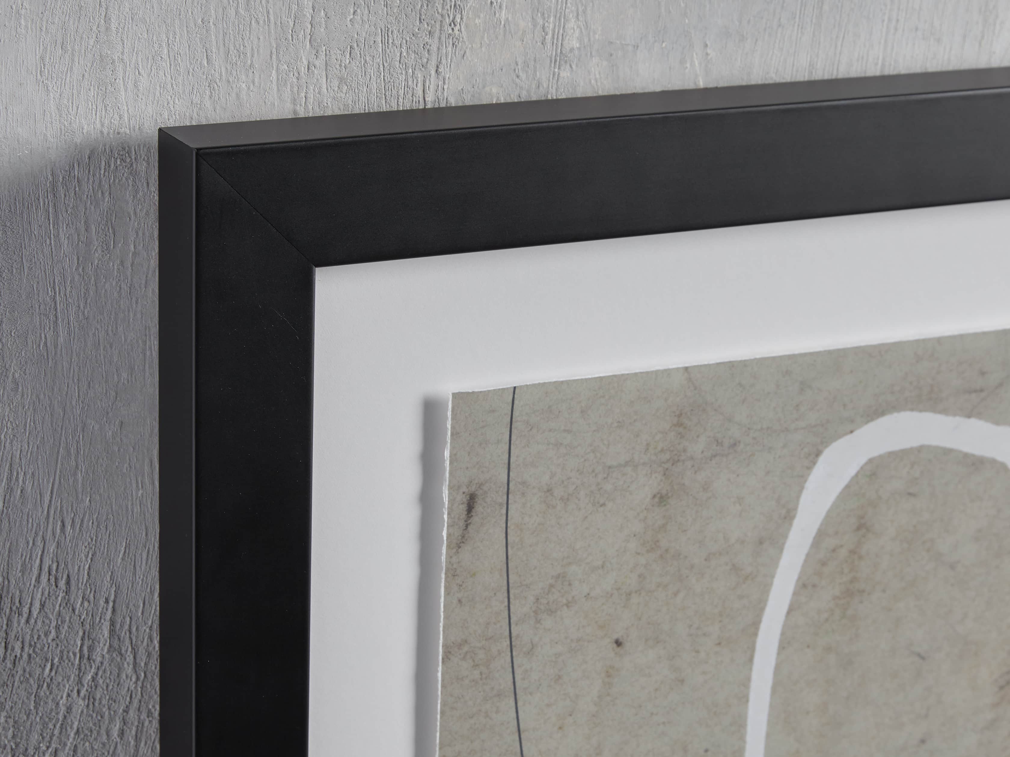 Contemplative Mix Media Framed Print I, slide 2 of 5