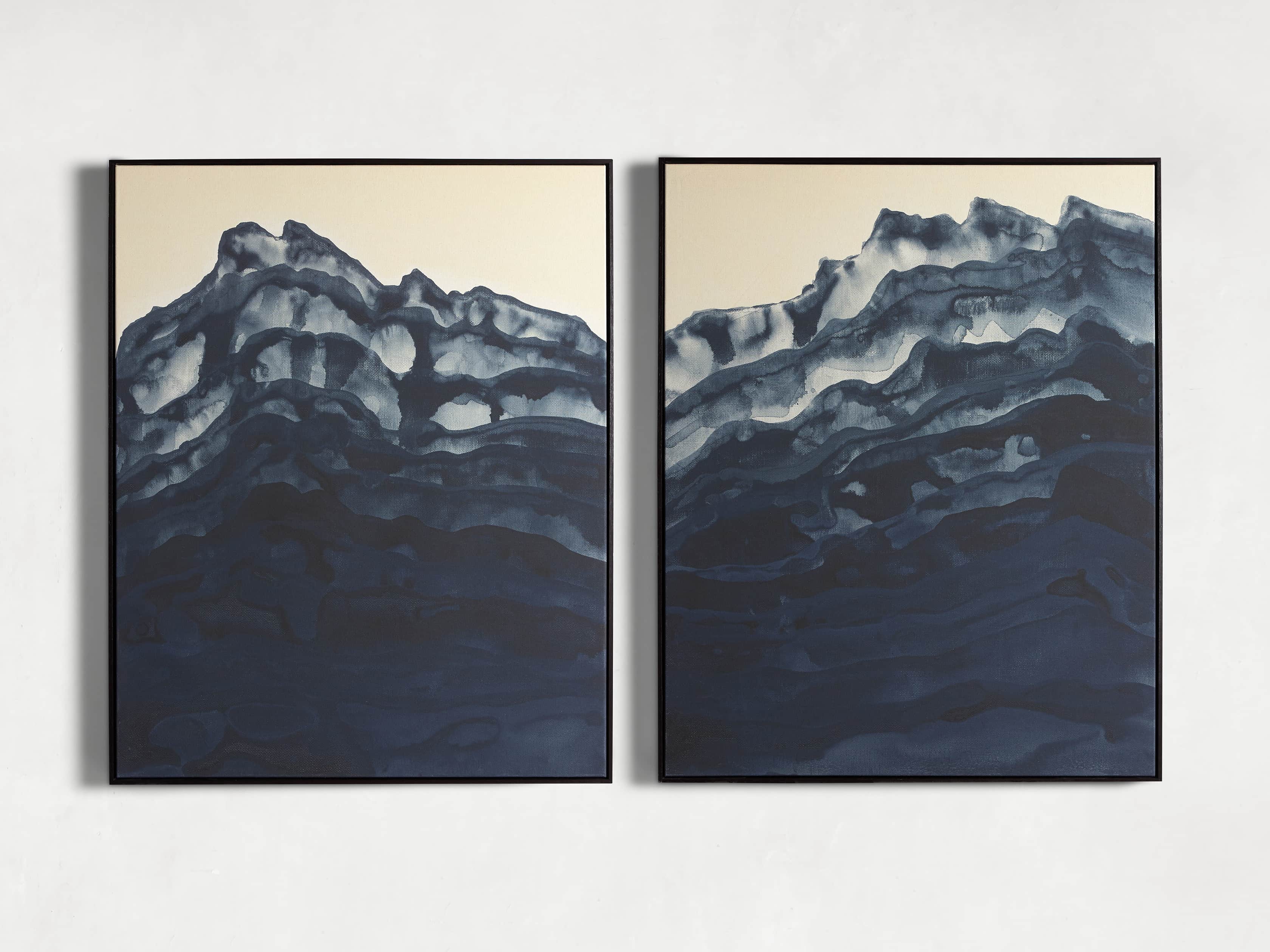 Mountain Shadow Framed Print II, slide 3 of 5