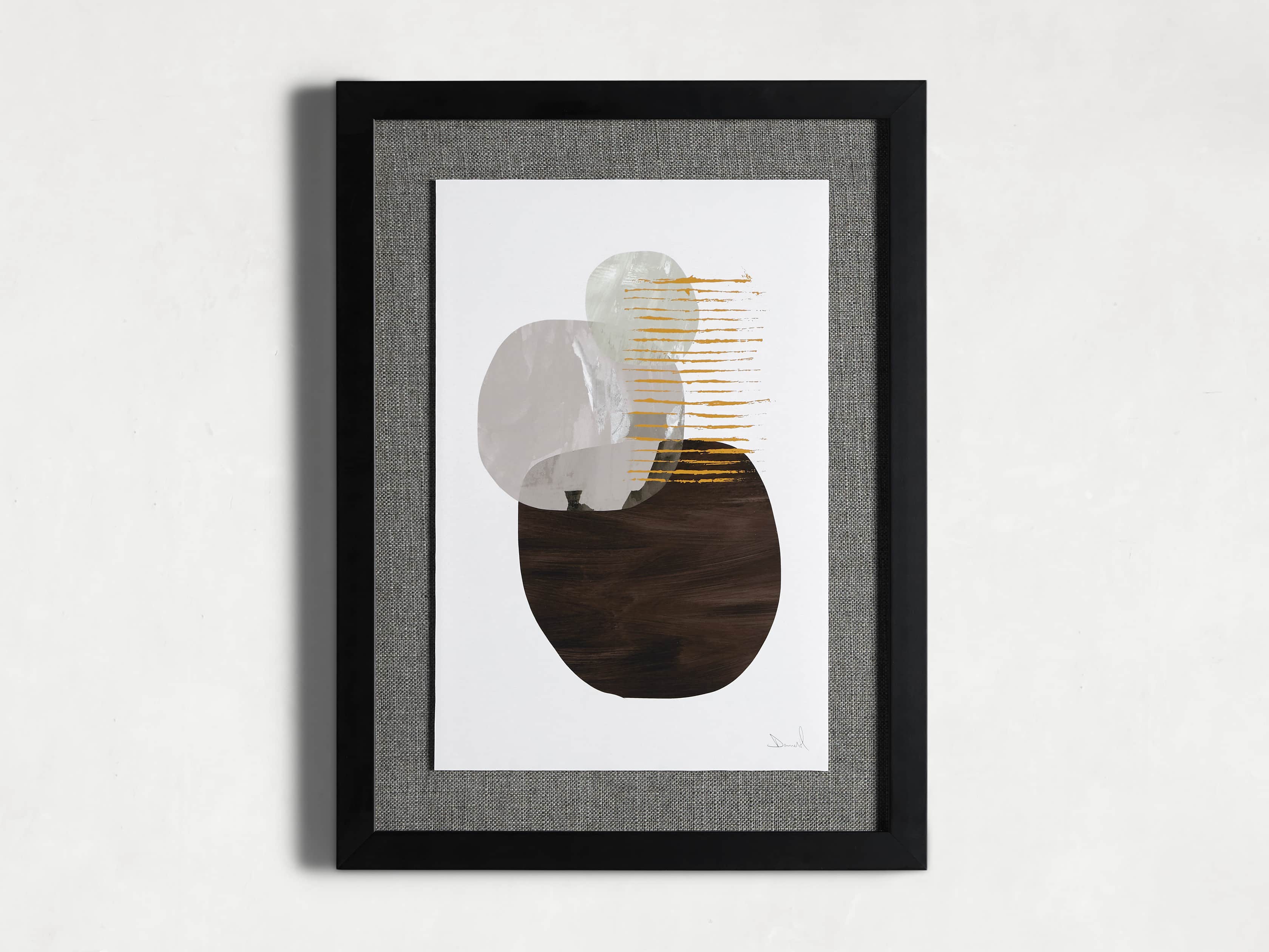 Shape Study Framed Print II, slide 3 of 5