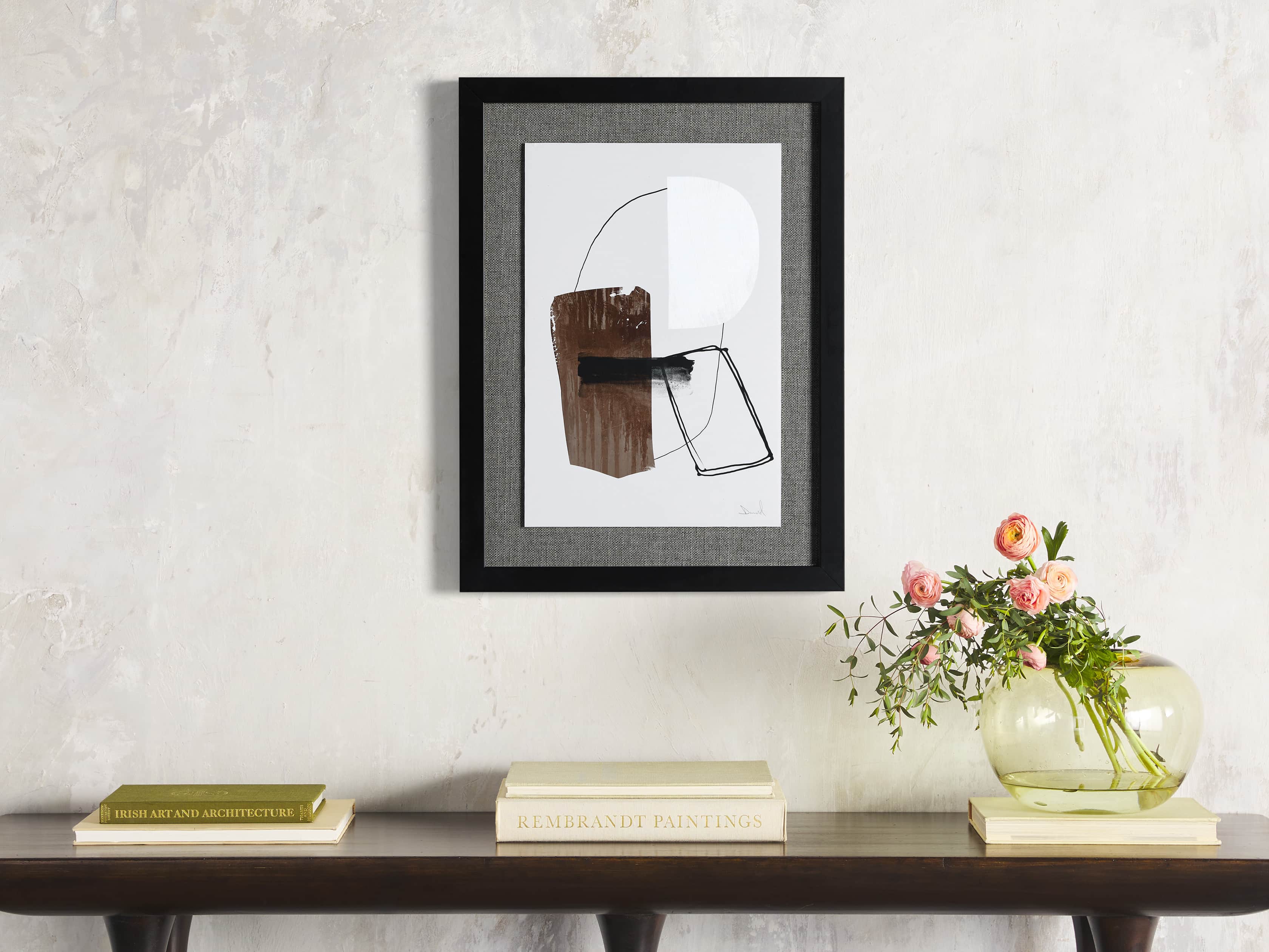 Shape Study Framed Print III, slide 1 of 5