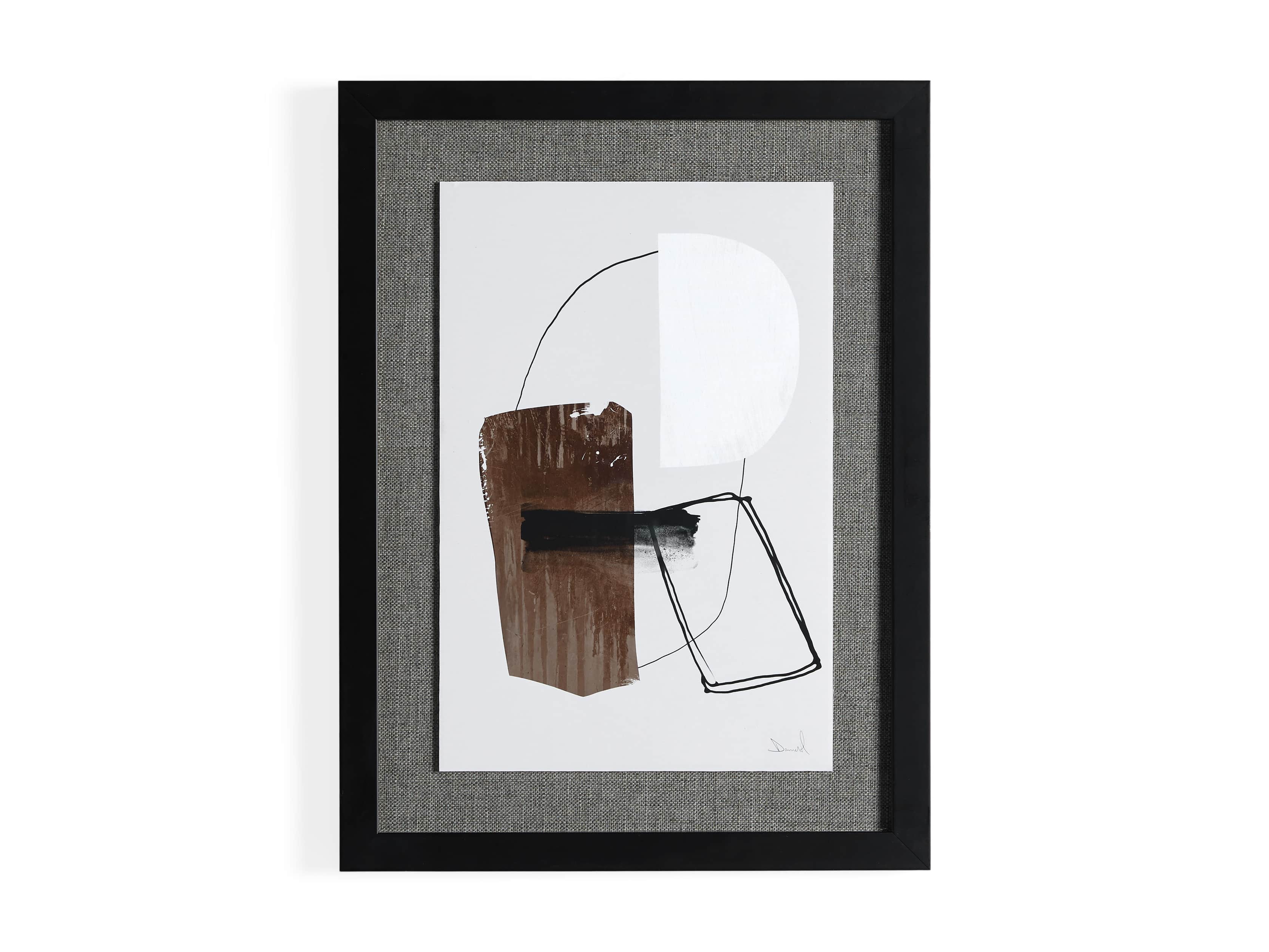Shape Study Framed Print III, slide 5 of 5