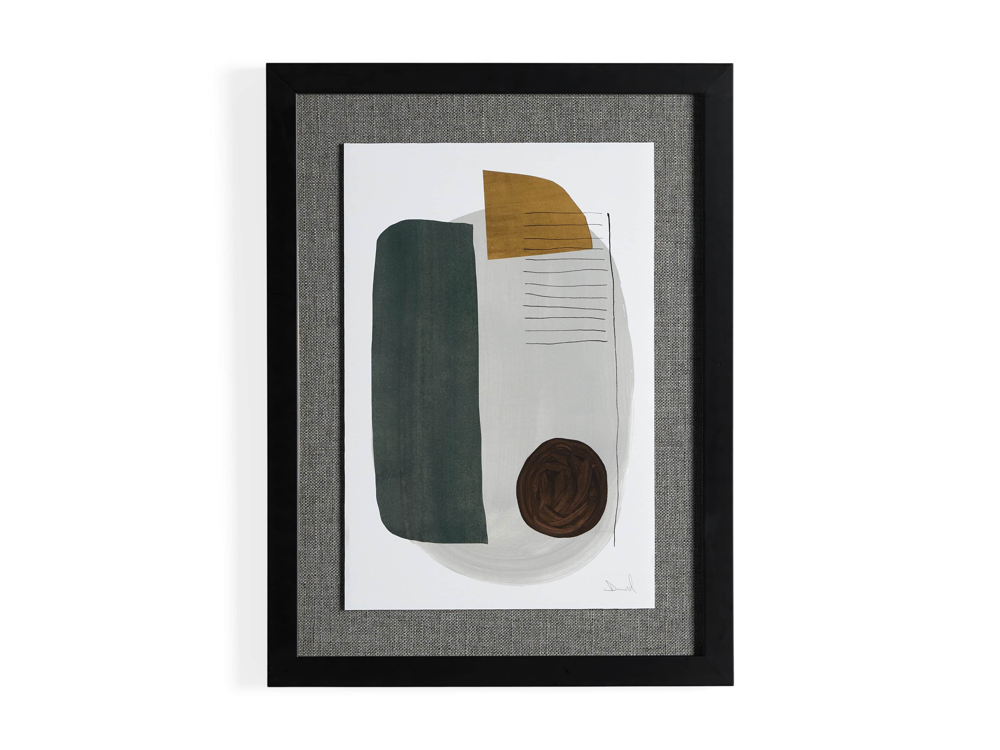 Shape Study Framed Print IV, slide 6 of 6