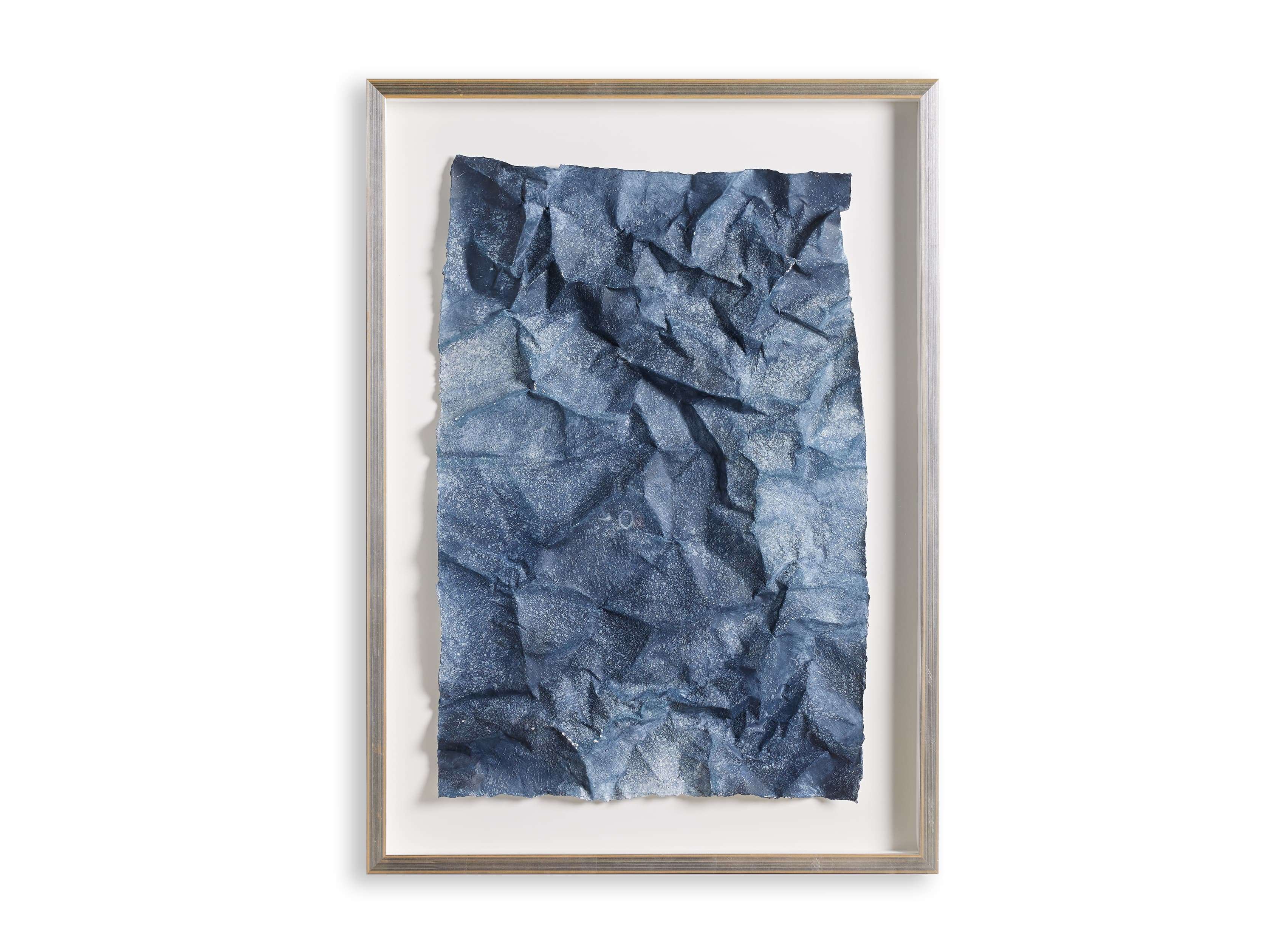 Denim Abstract Framed Print I, slide 5 of 5