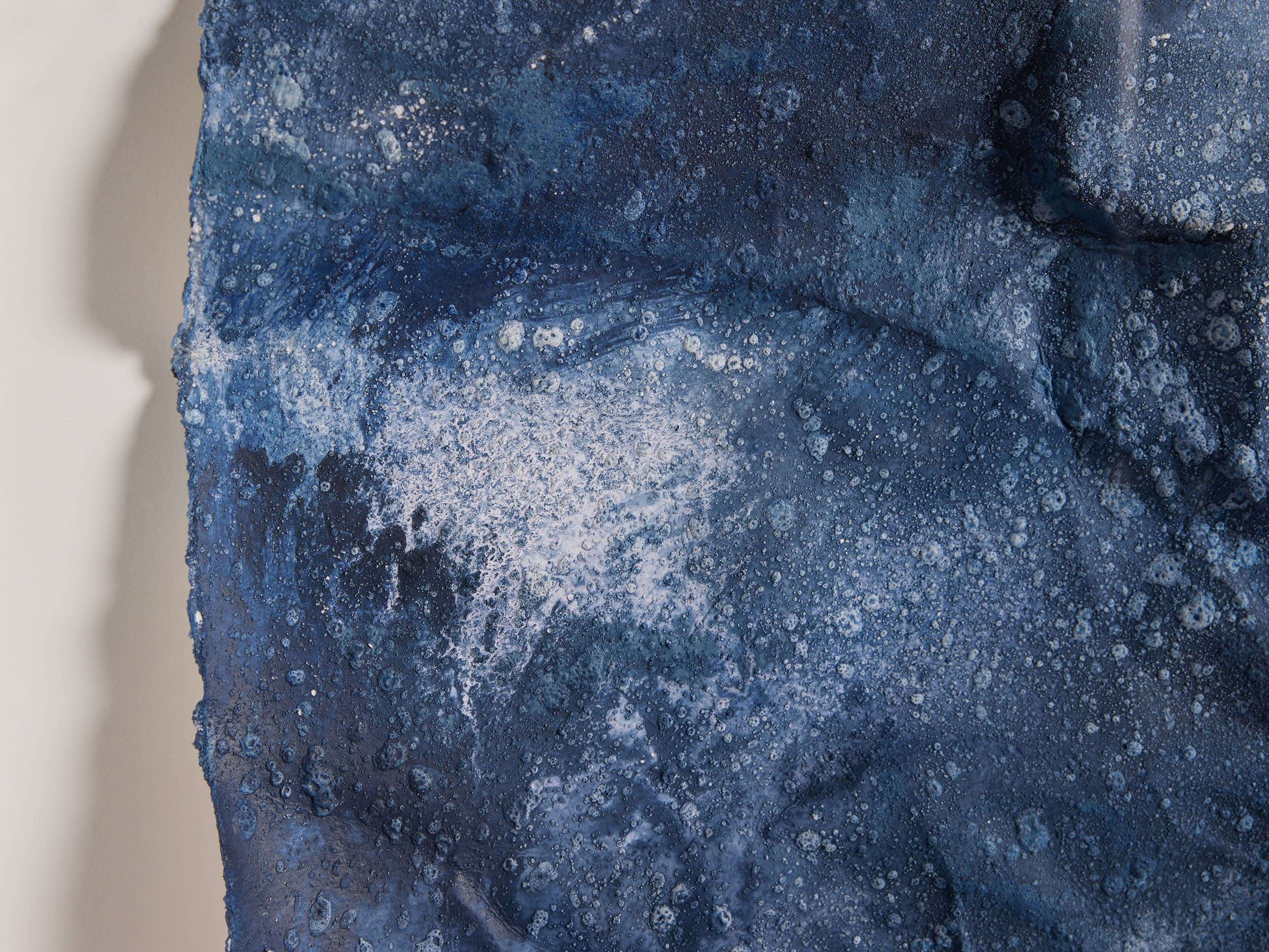 Denim Abstract Framed Print II, slide 3 of 9