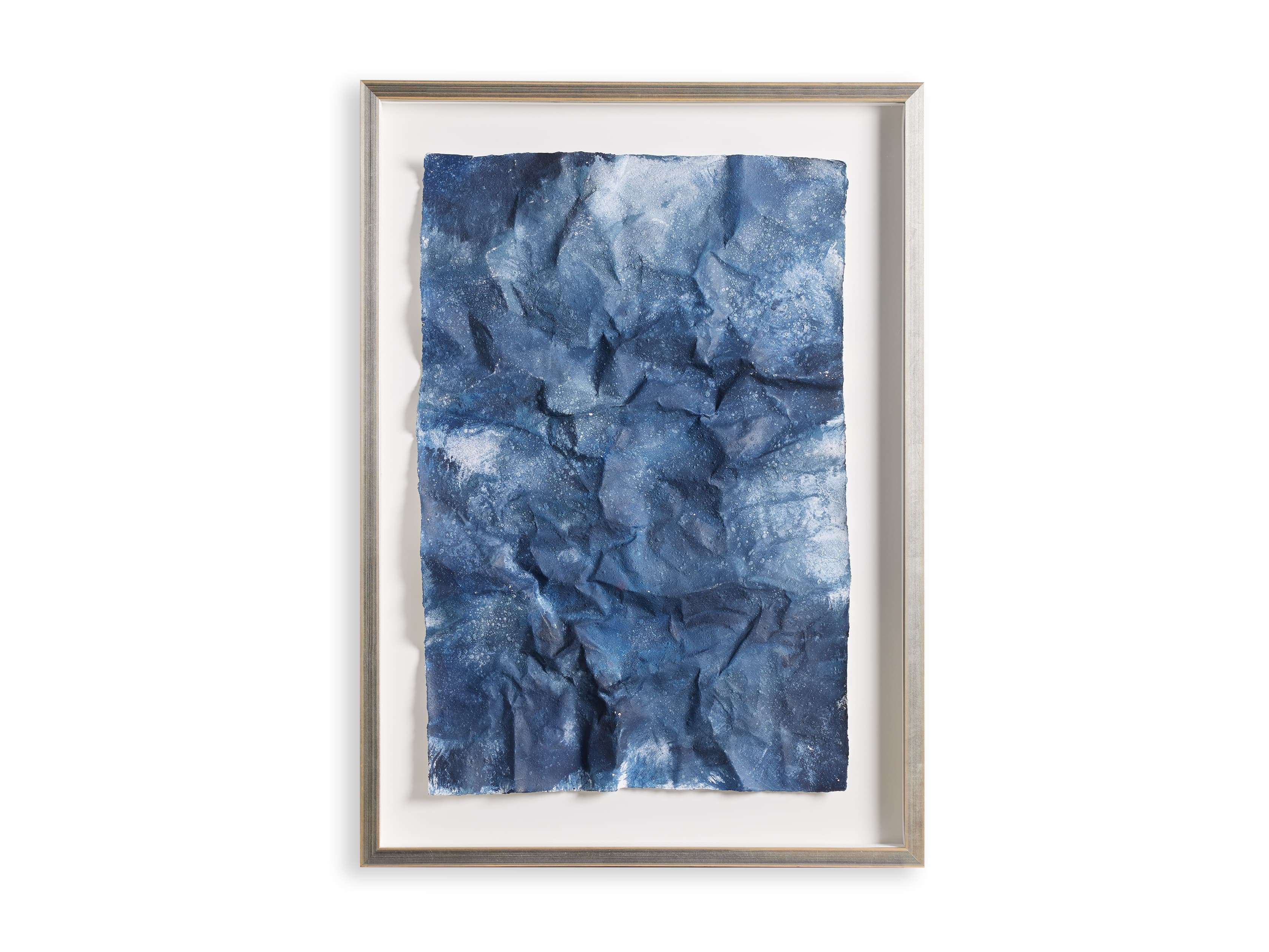 Denim Abstract Framed Print II, slide 2 of 9