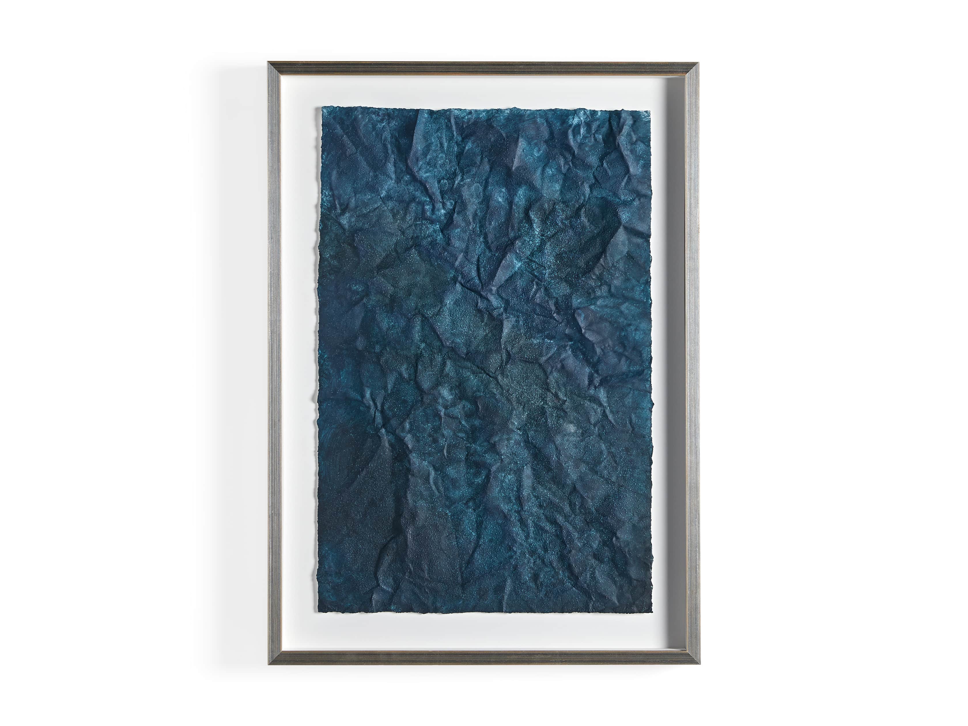 Denim Abstract Framed Print II, slide 9 of 9