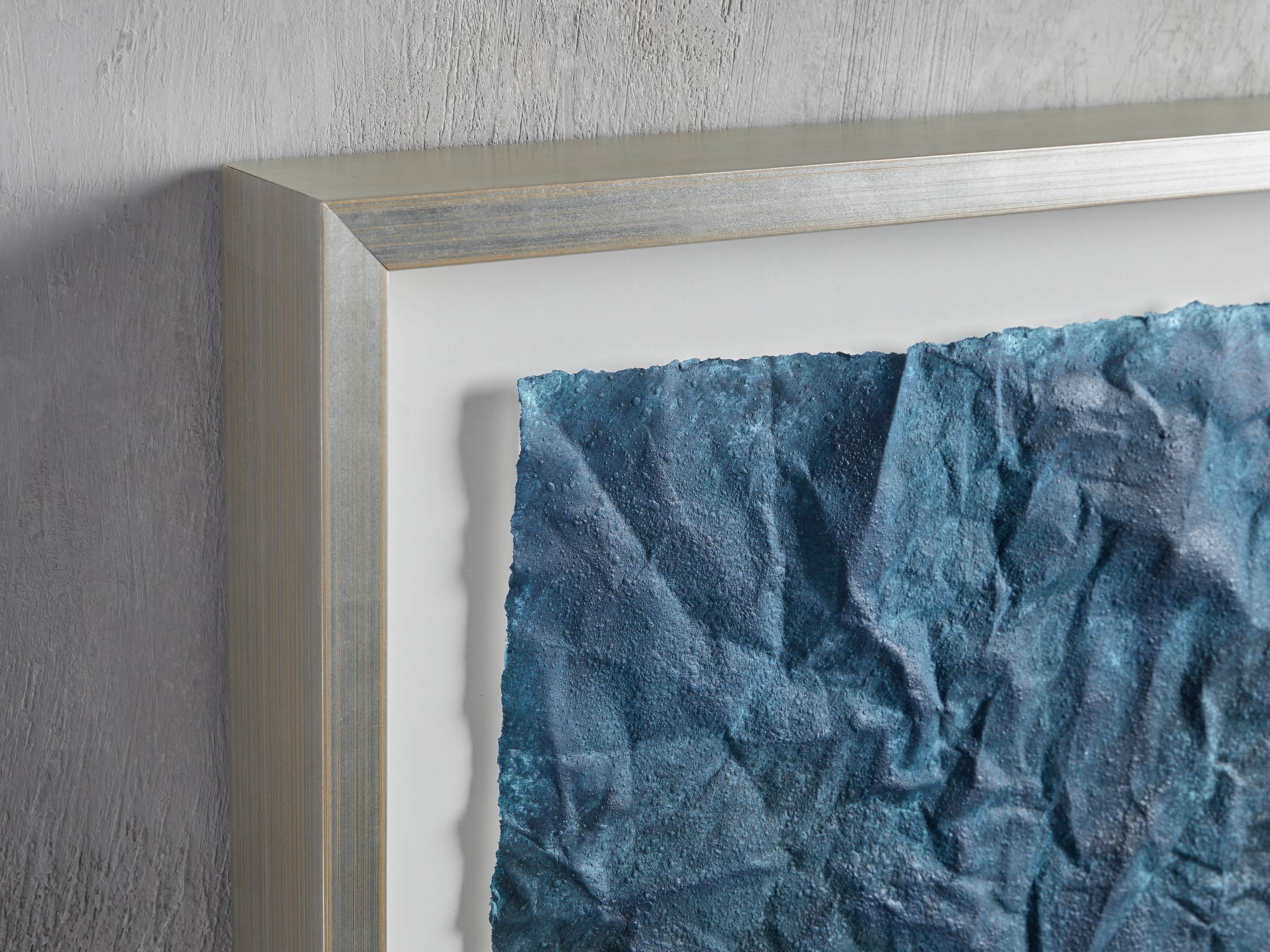 Denim Abstract Framed Print II, slide 6 of 9