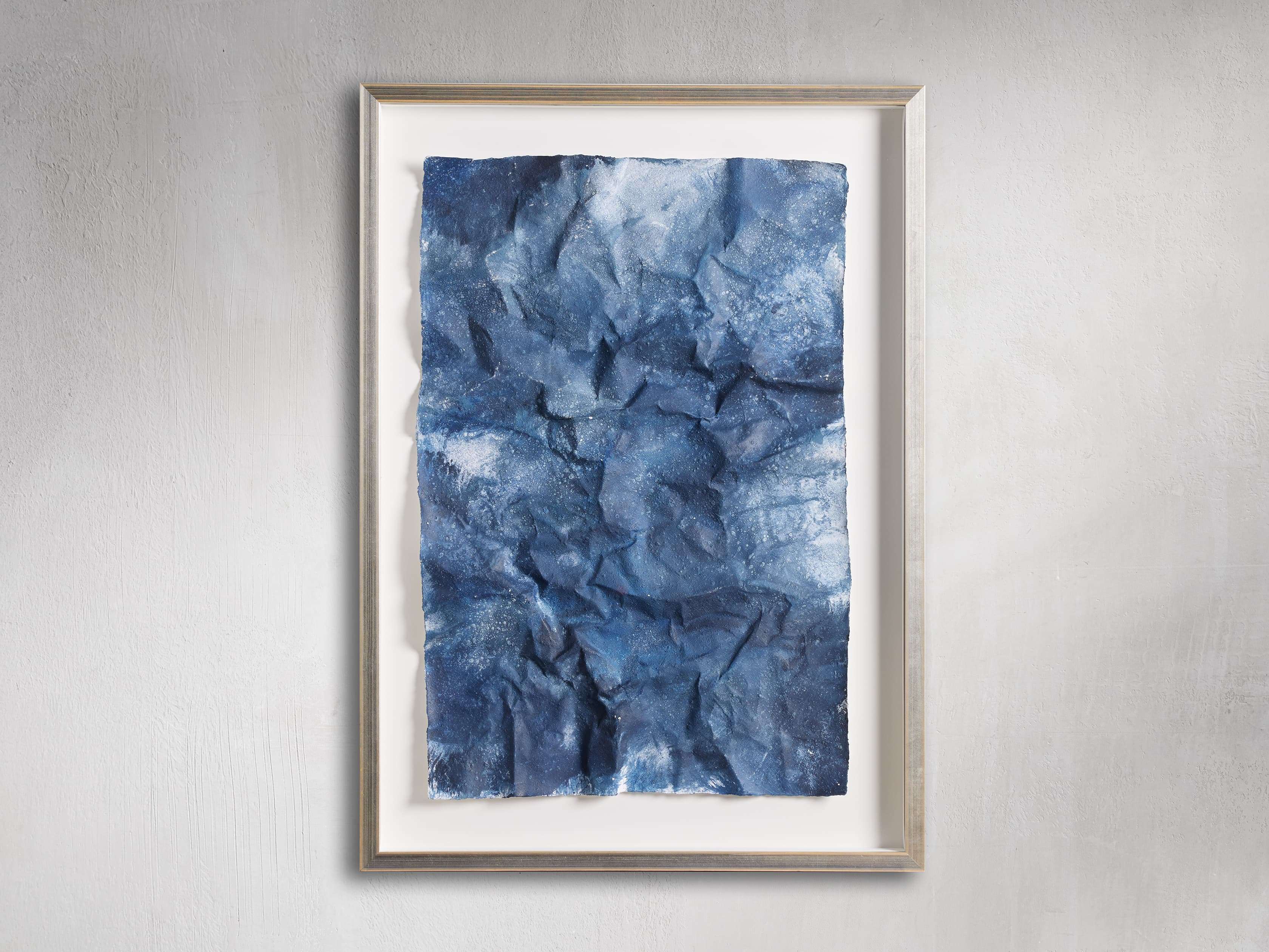 Denim Abstract Framed Print II, slide 4 of 9