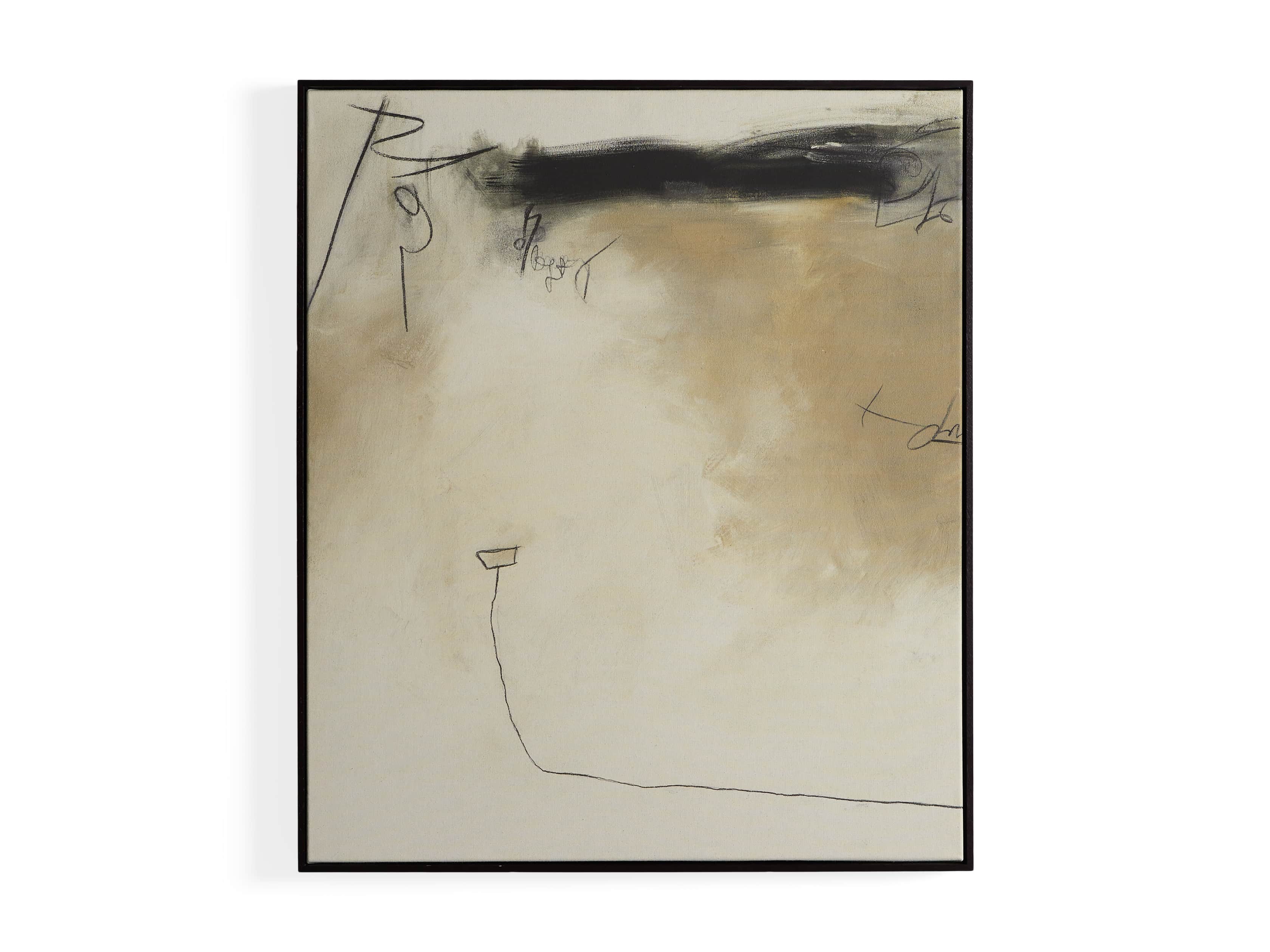 Neutral Space Framed Print I, slide 4 of 4
