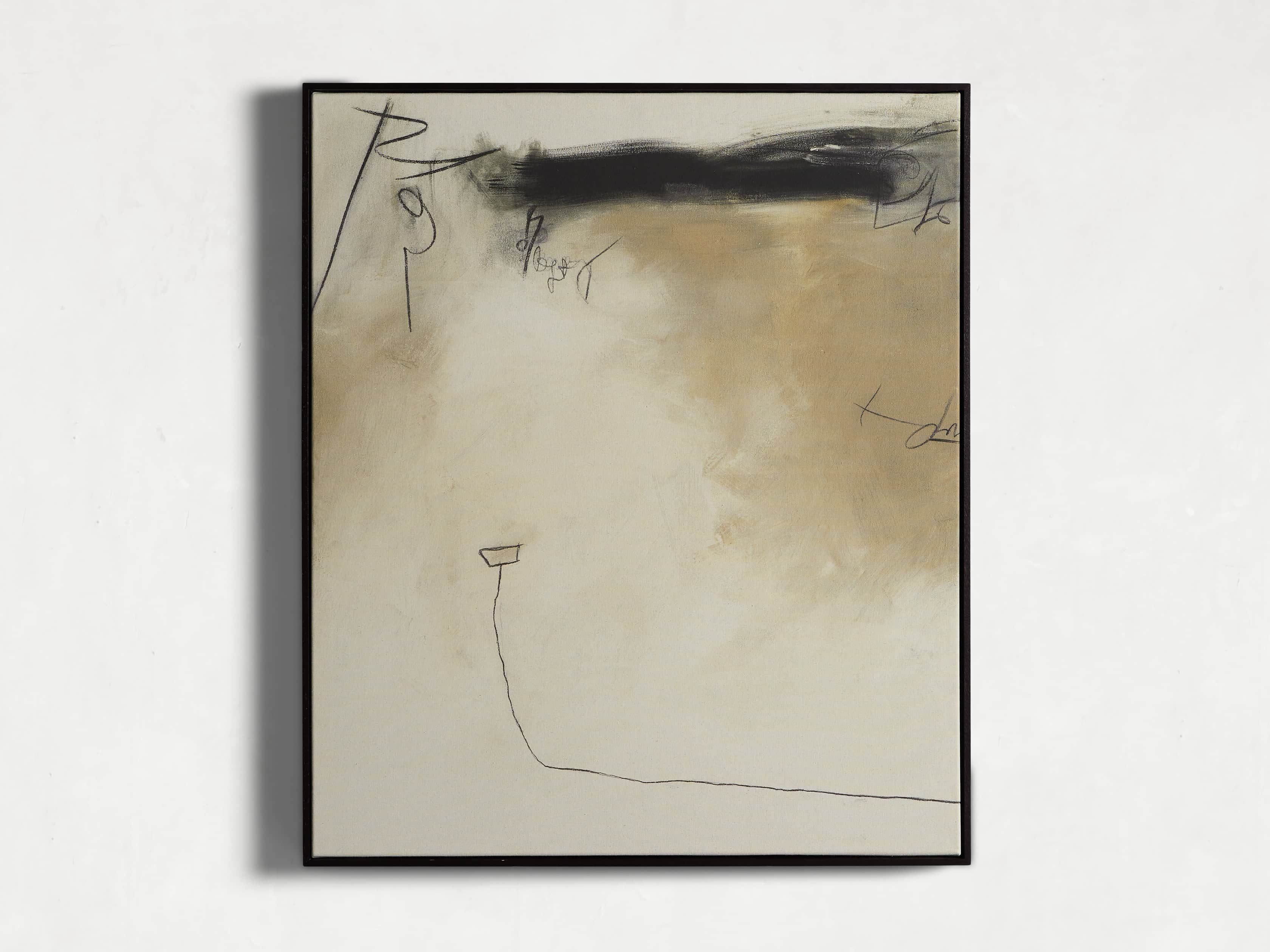 Neutral Space Framed Print I, slide 3 of 4