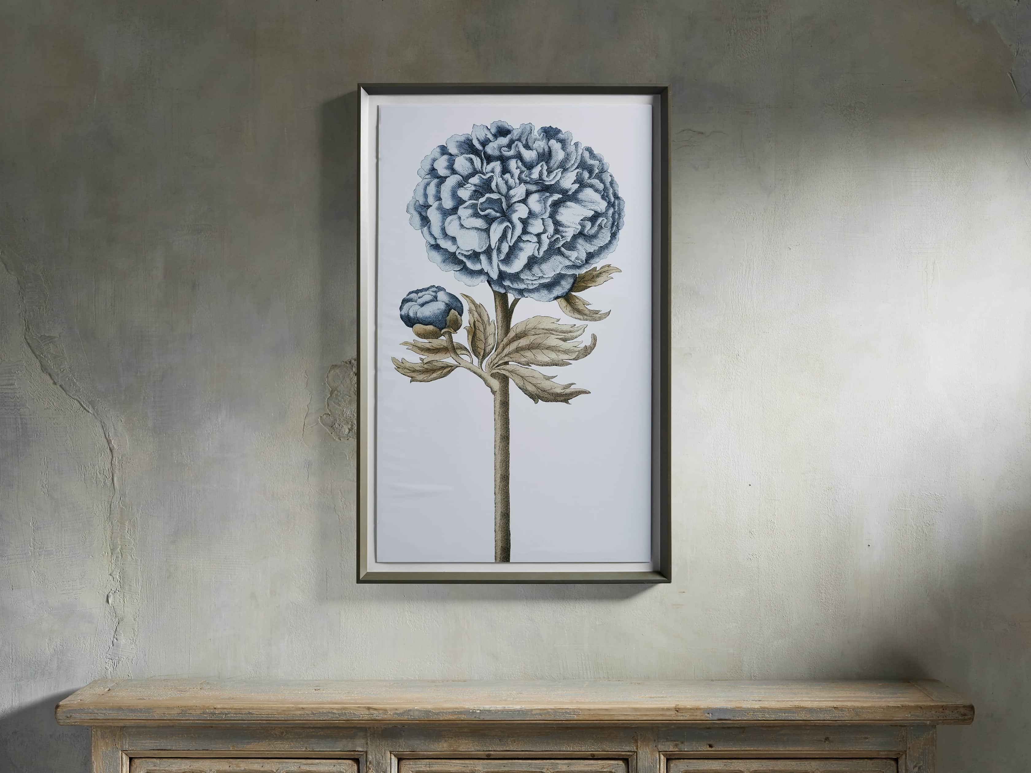 Spring Blues 27" Framed Print II, slide 1 of 4