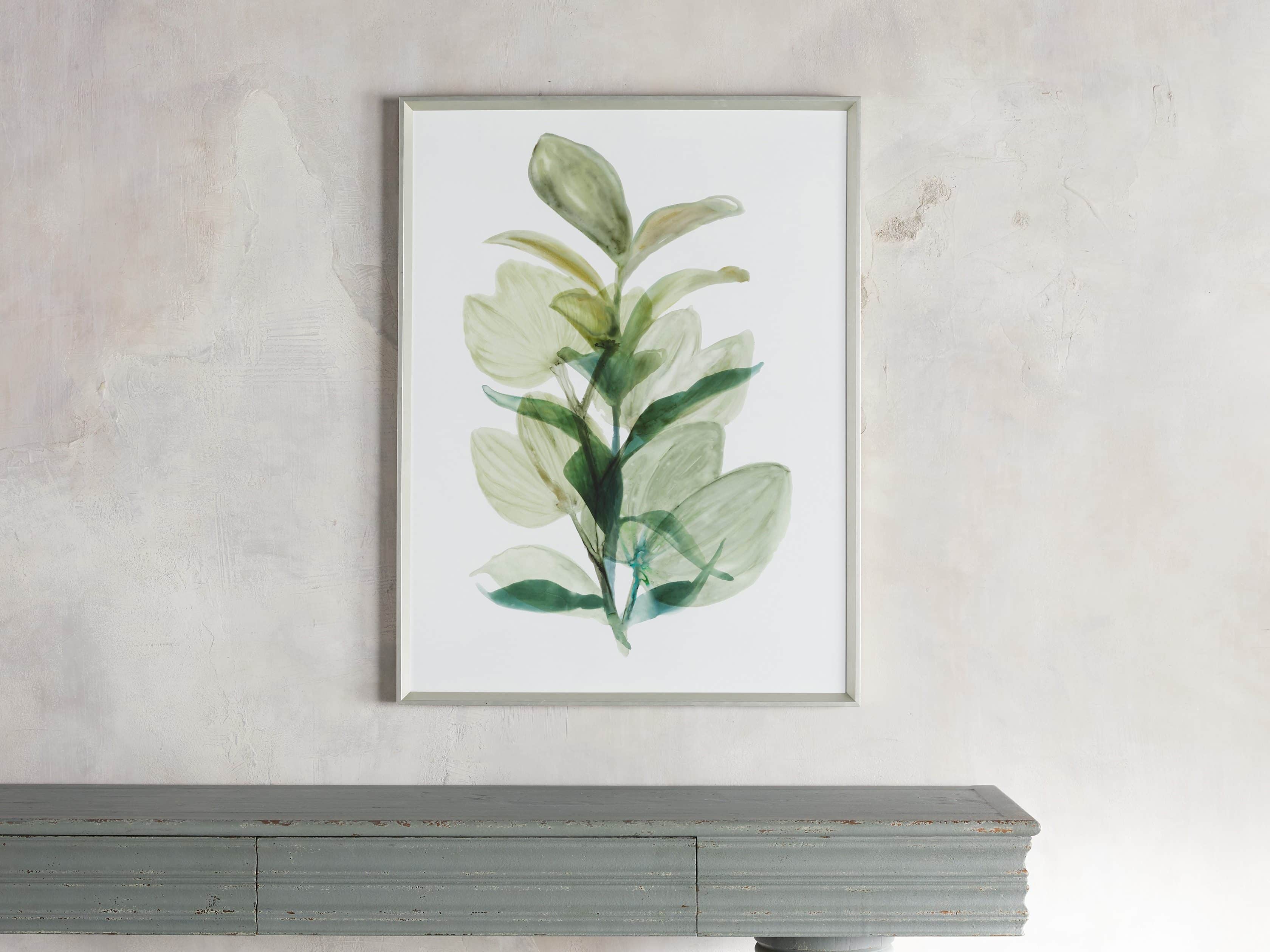 Translucent Leaves Framed Print I, slide 1 of 7