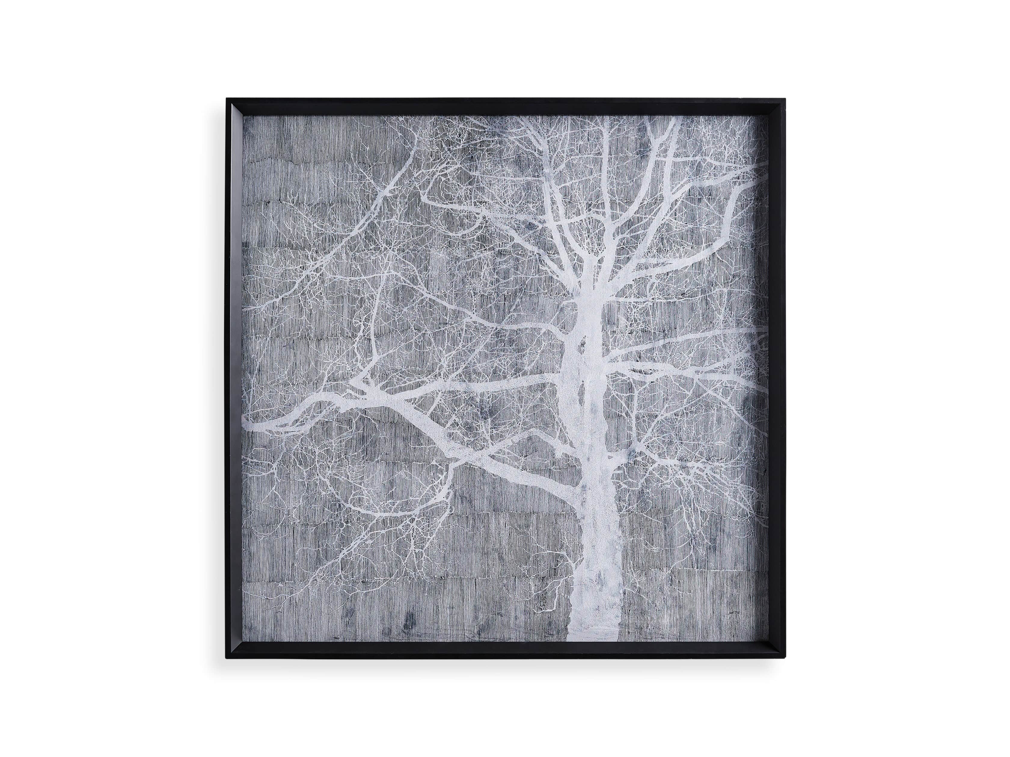 Shadowy Treescape 31" Framed Print, slide 4 of 5