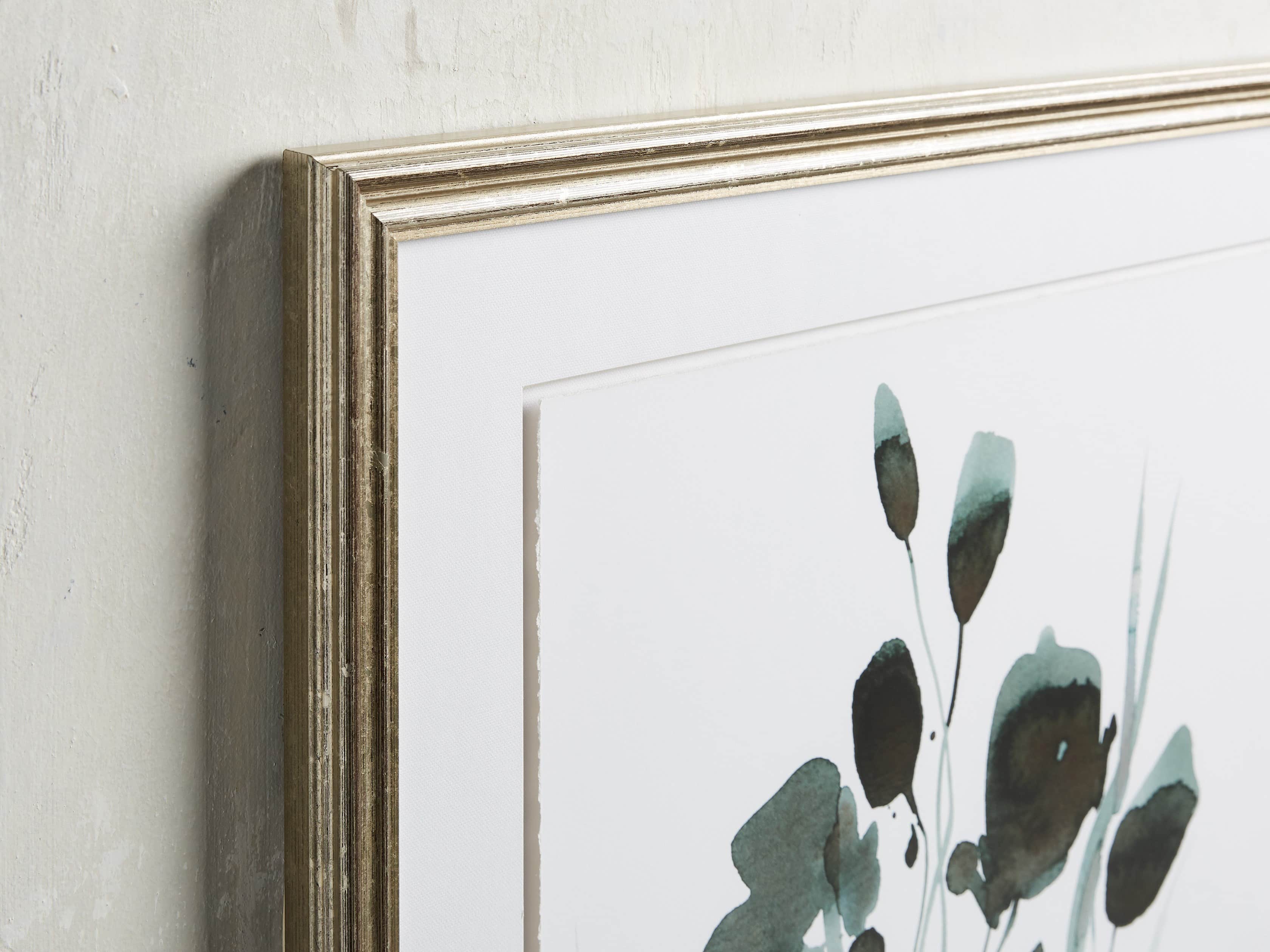 Harmonious Petals 30" Framed Print I, slide 2 of 4