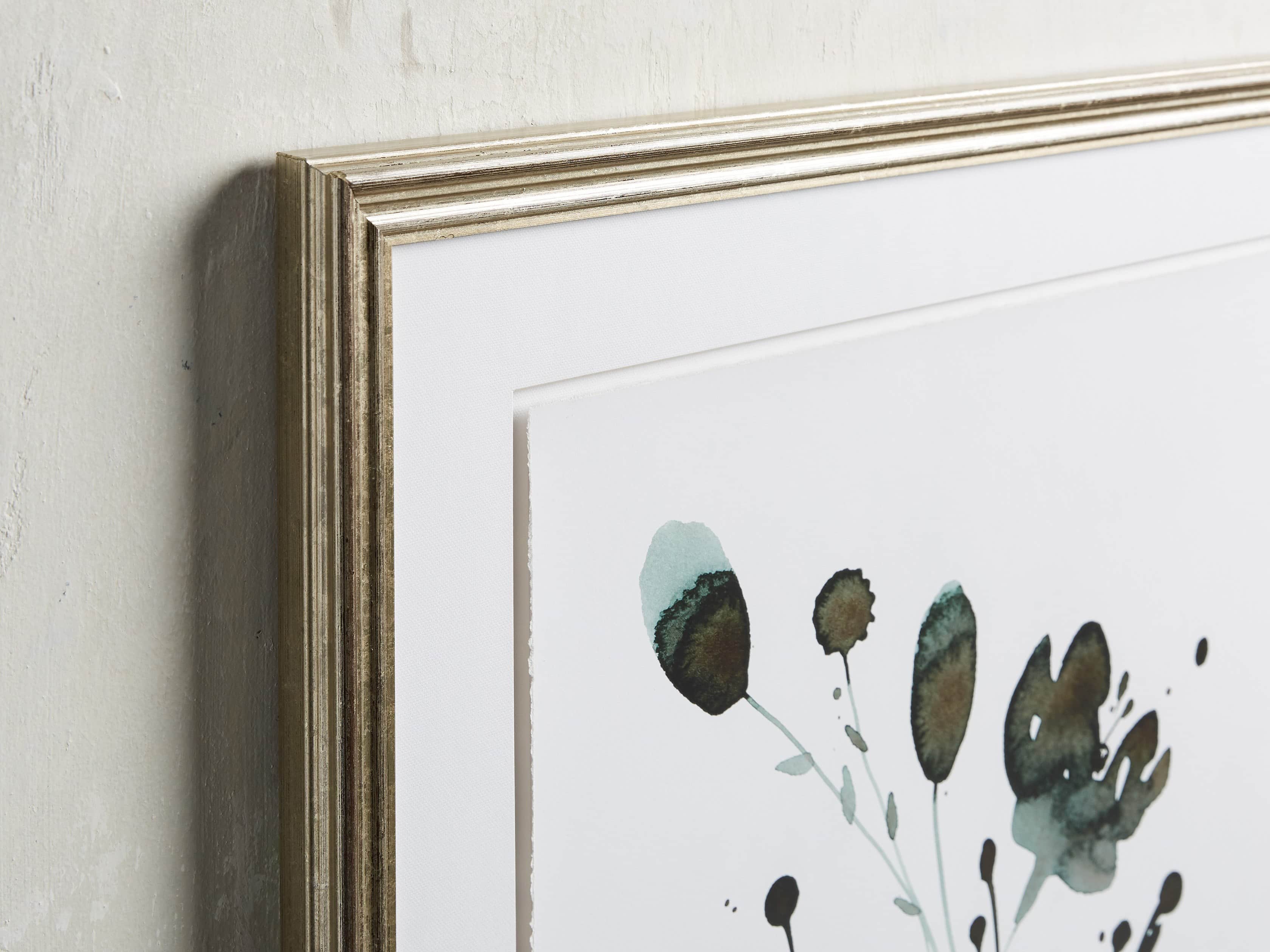 Harmonious Petals 30" Framed Print II, slide 2 of 4