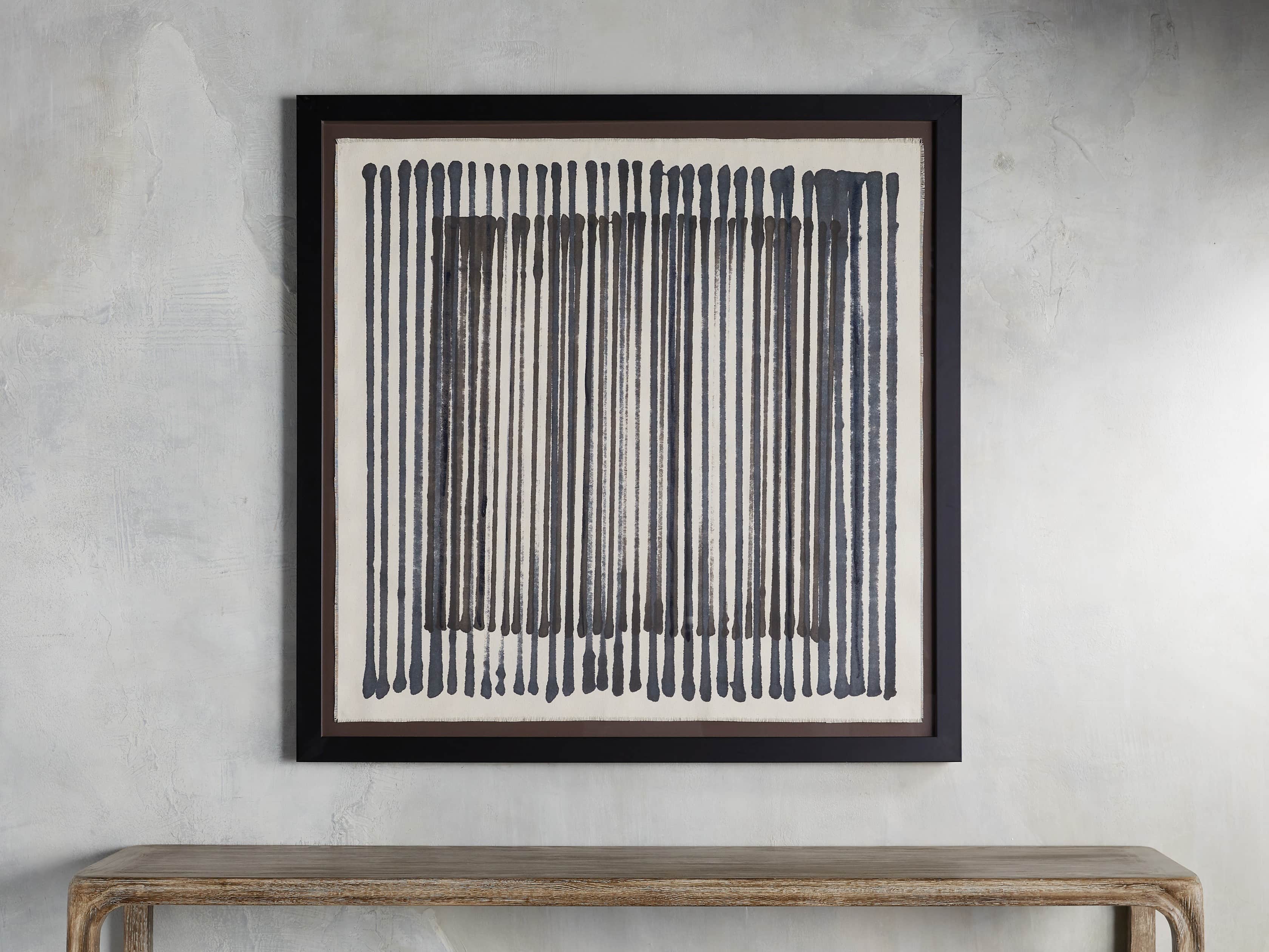 Abstract Lines Framed Tapestry VI, slide 1 of 4
