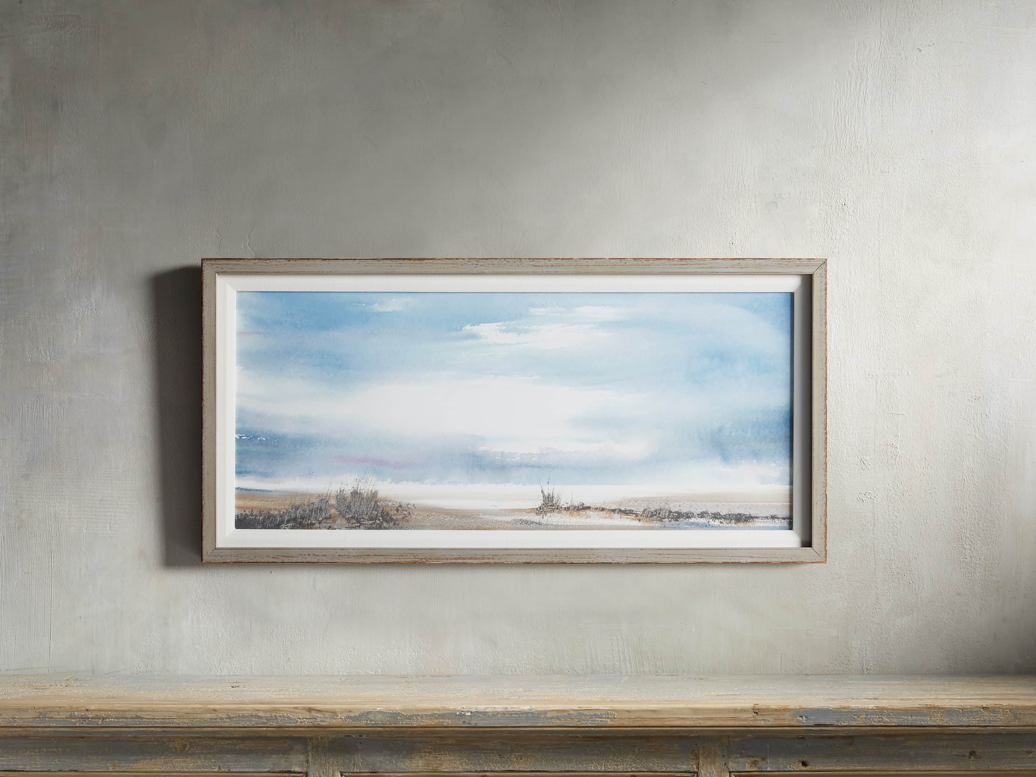 Coastal Tranquility Framed Print II, slide 1 of 3