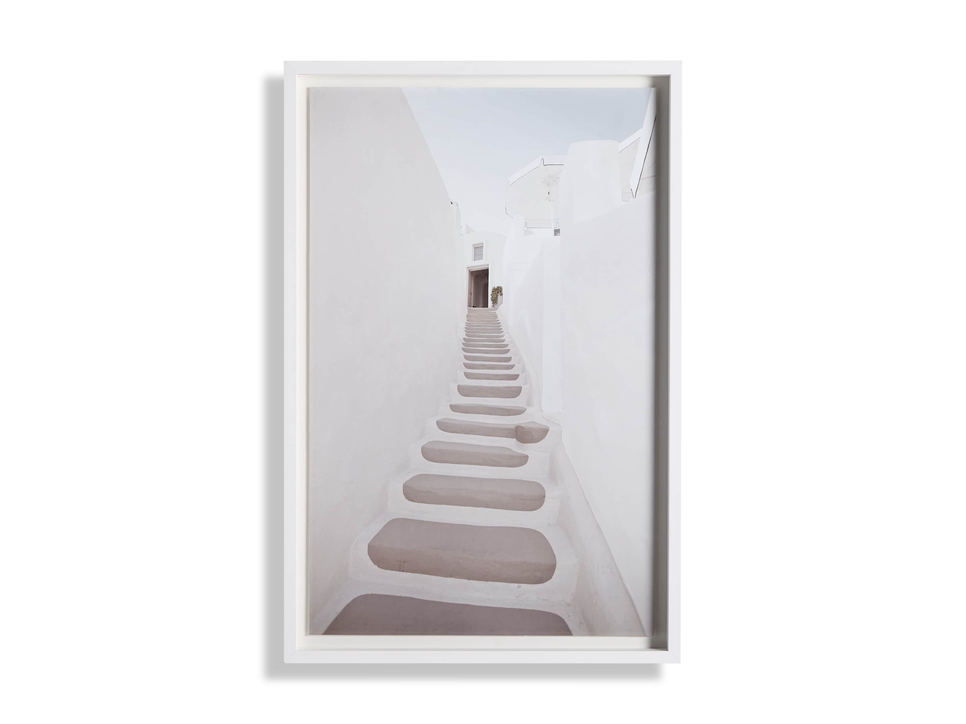 Pink Stairway Framed Print, slide 3 of 4