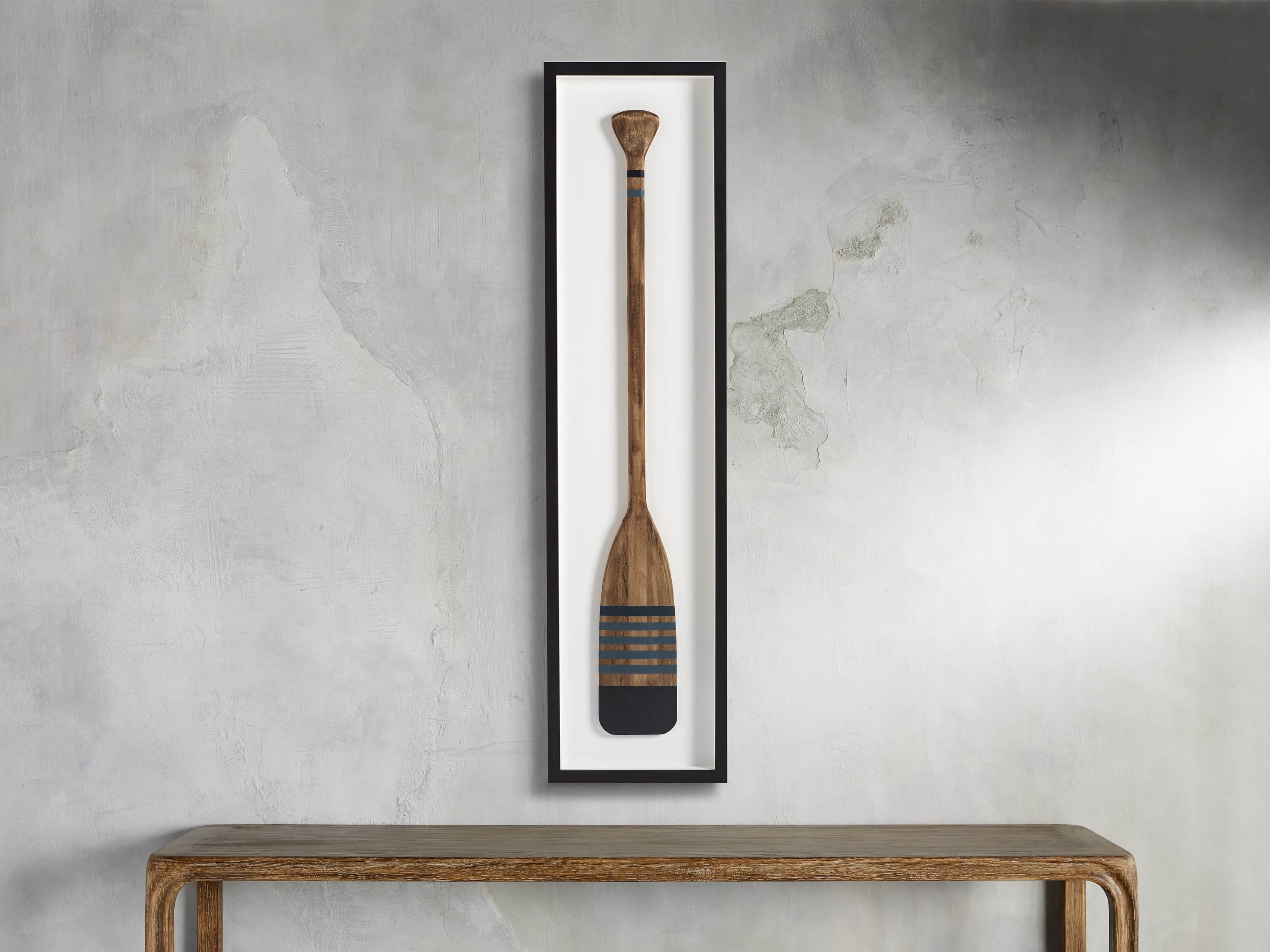 Framed Blue Oar II, slide 1 of 6
