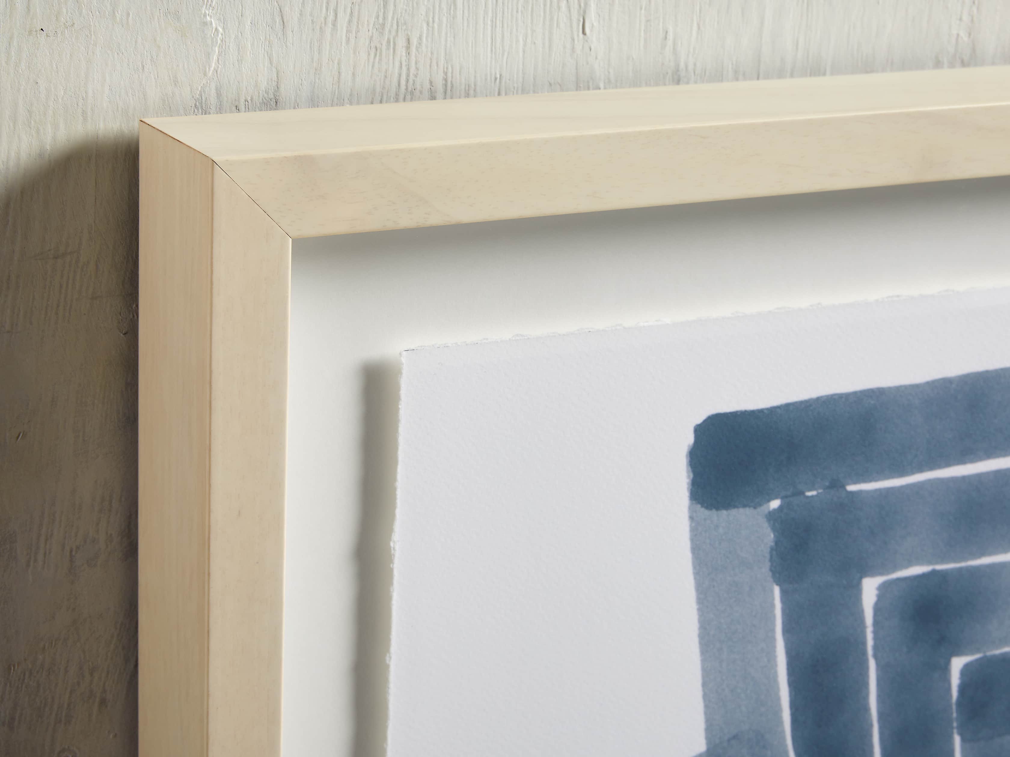 Linee Blu Framed Print I, slide 2 of 5