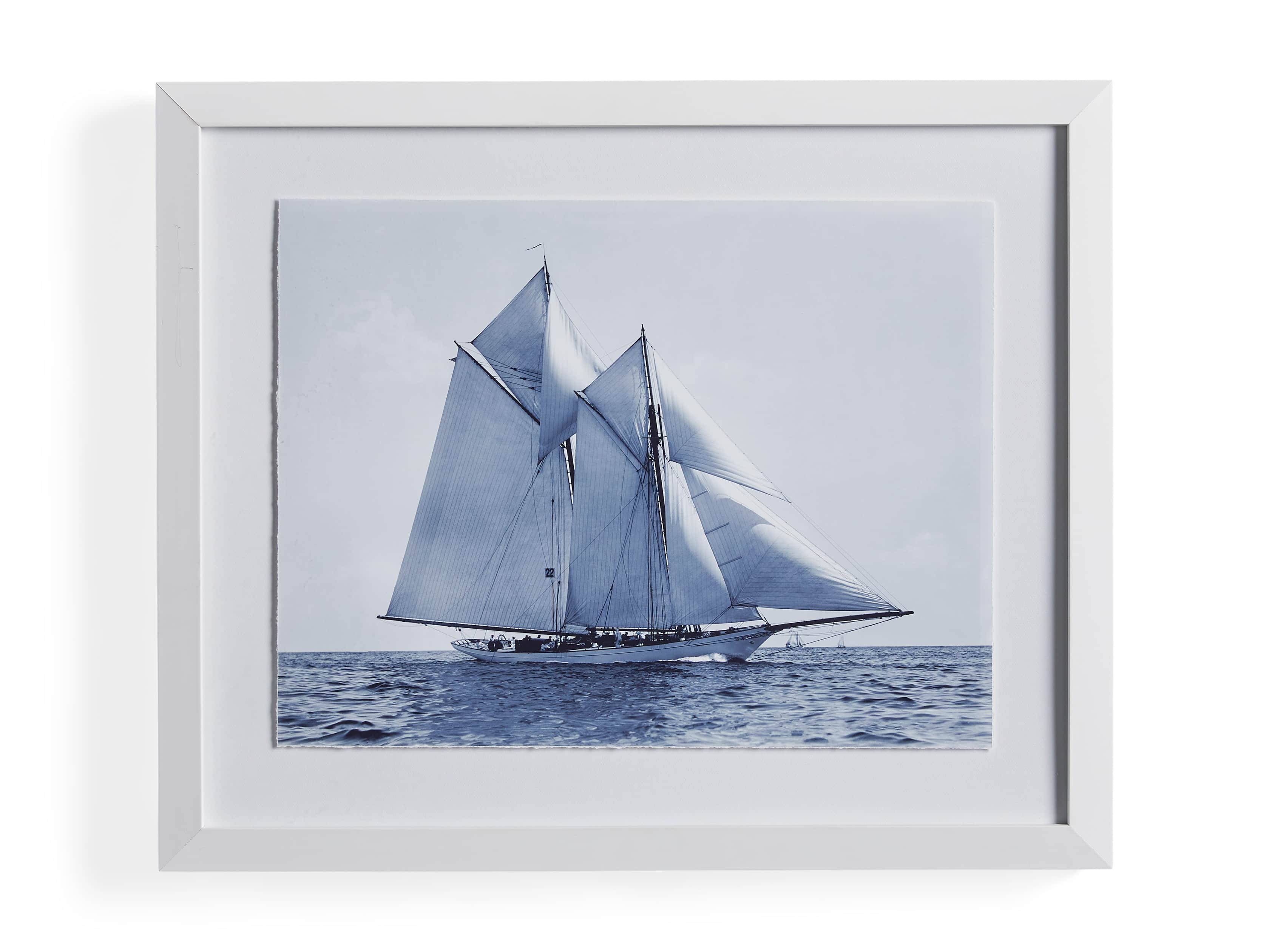 Blue Sail I Print, slide 4 of 4