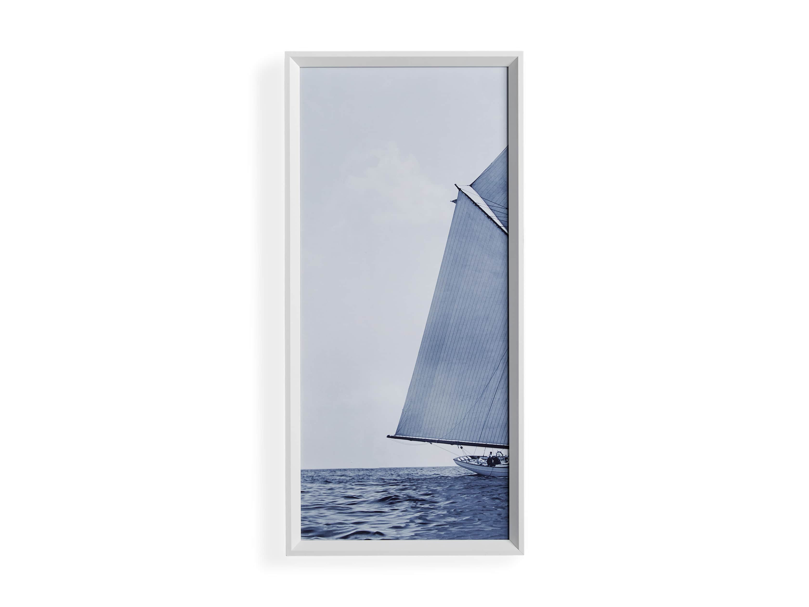 Blue Sails Triptych I Print, slide 4 of 5