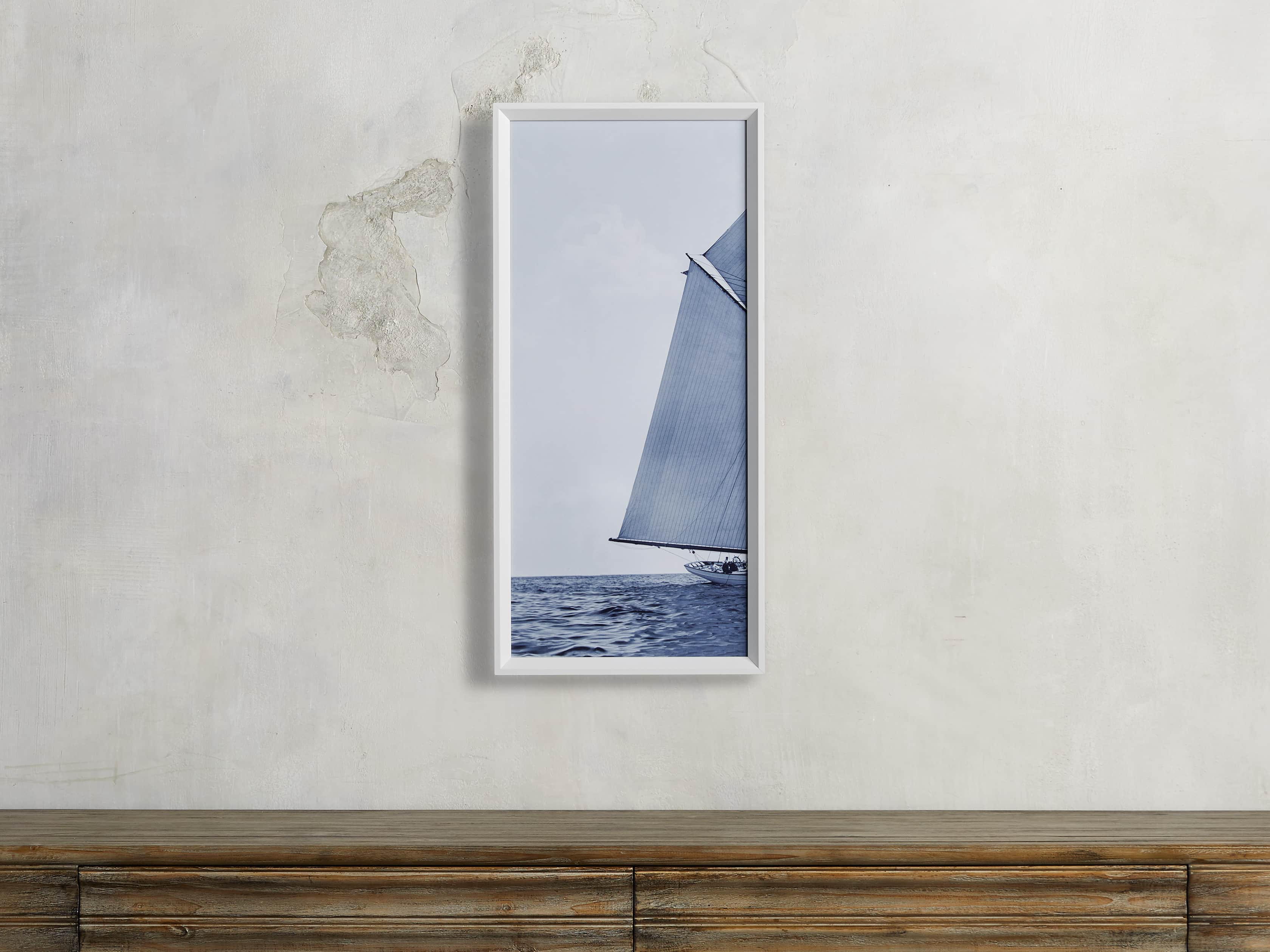 Blue Sails Triptych I Print, slide 1 of 5