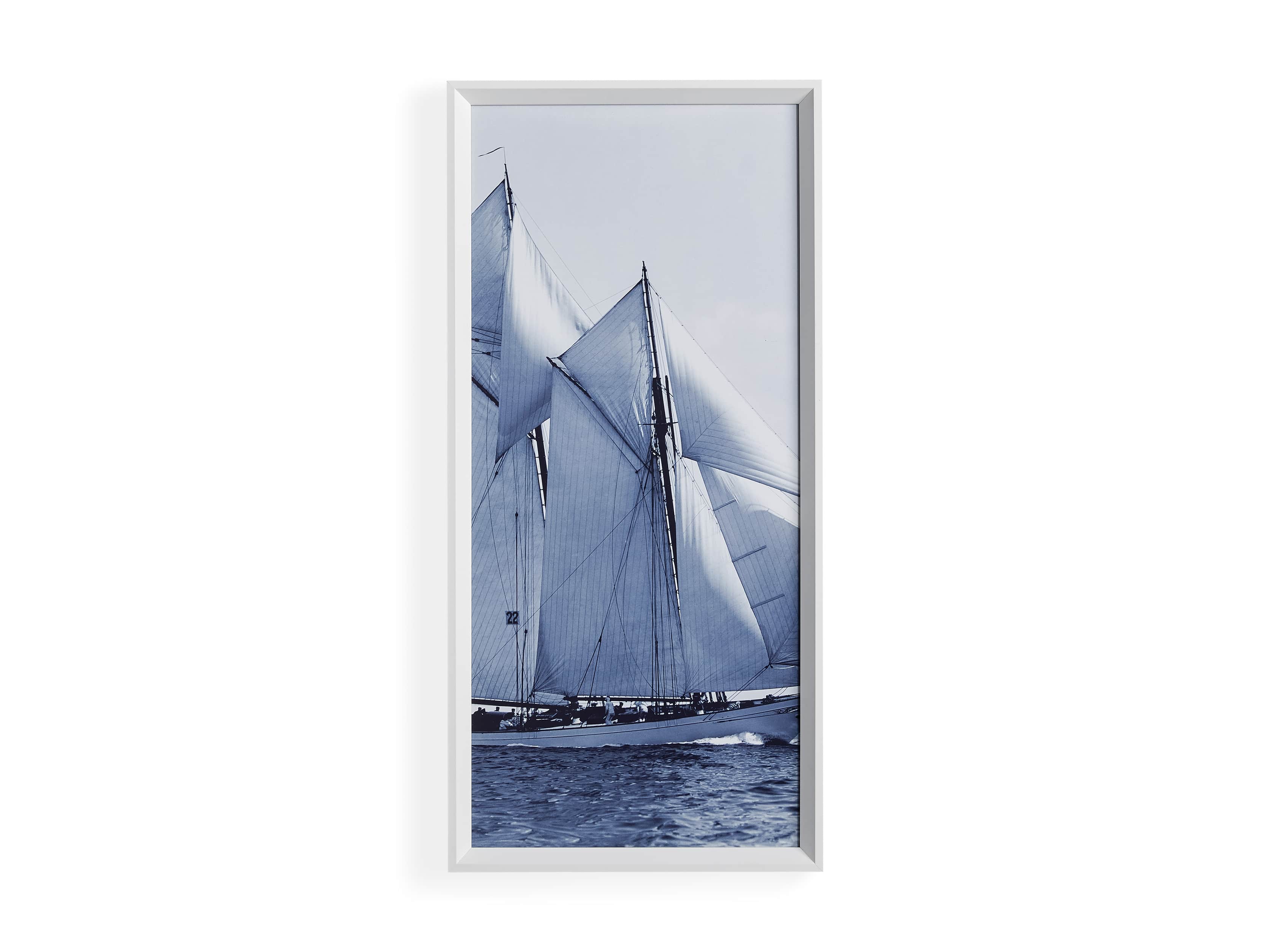 Blue Sails Triptych II Print, slide 4 of 5