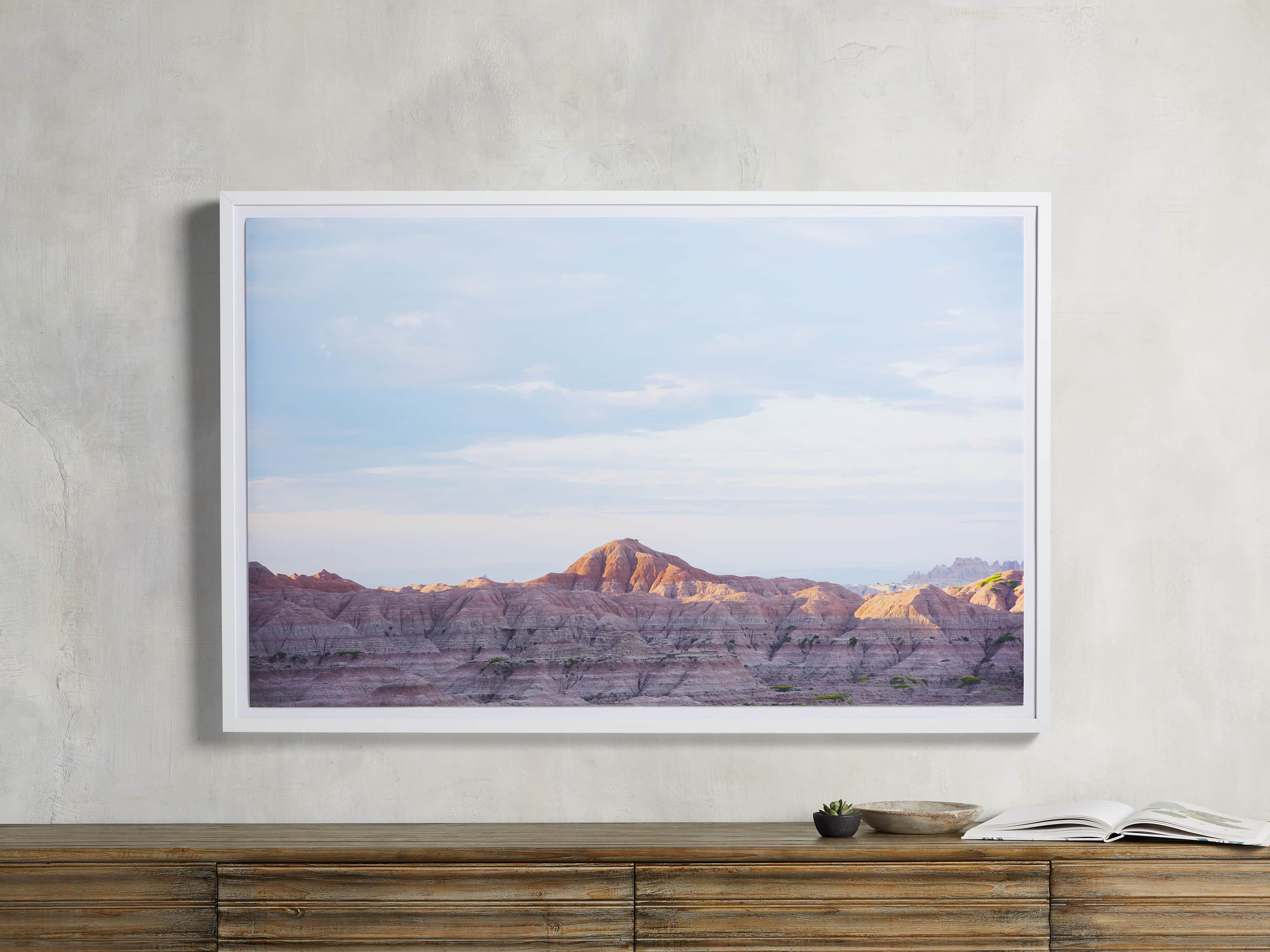 The Badlands Framed Print, slide 1 of 3