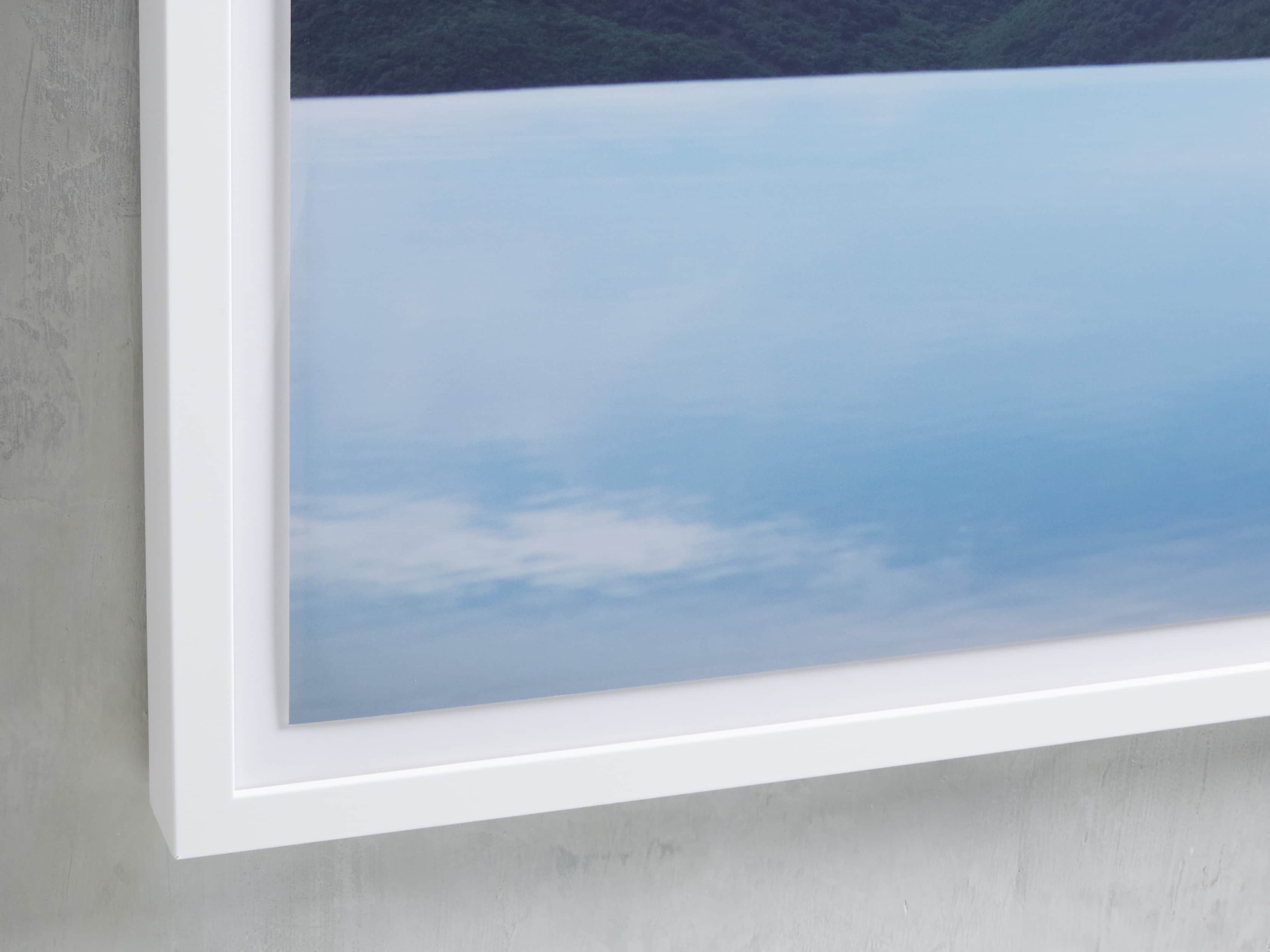 Mountain Views Blue Framed Print, slide 2 of 4