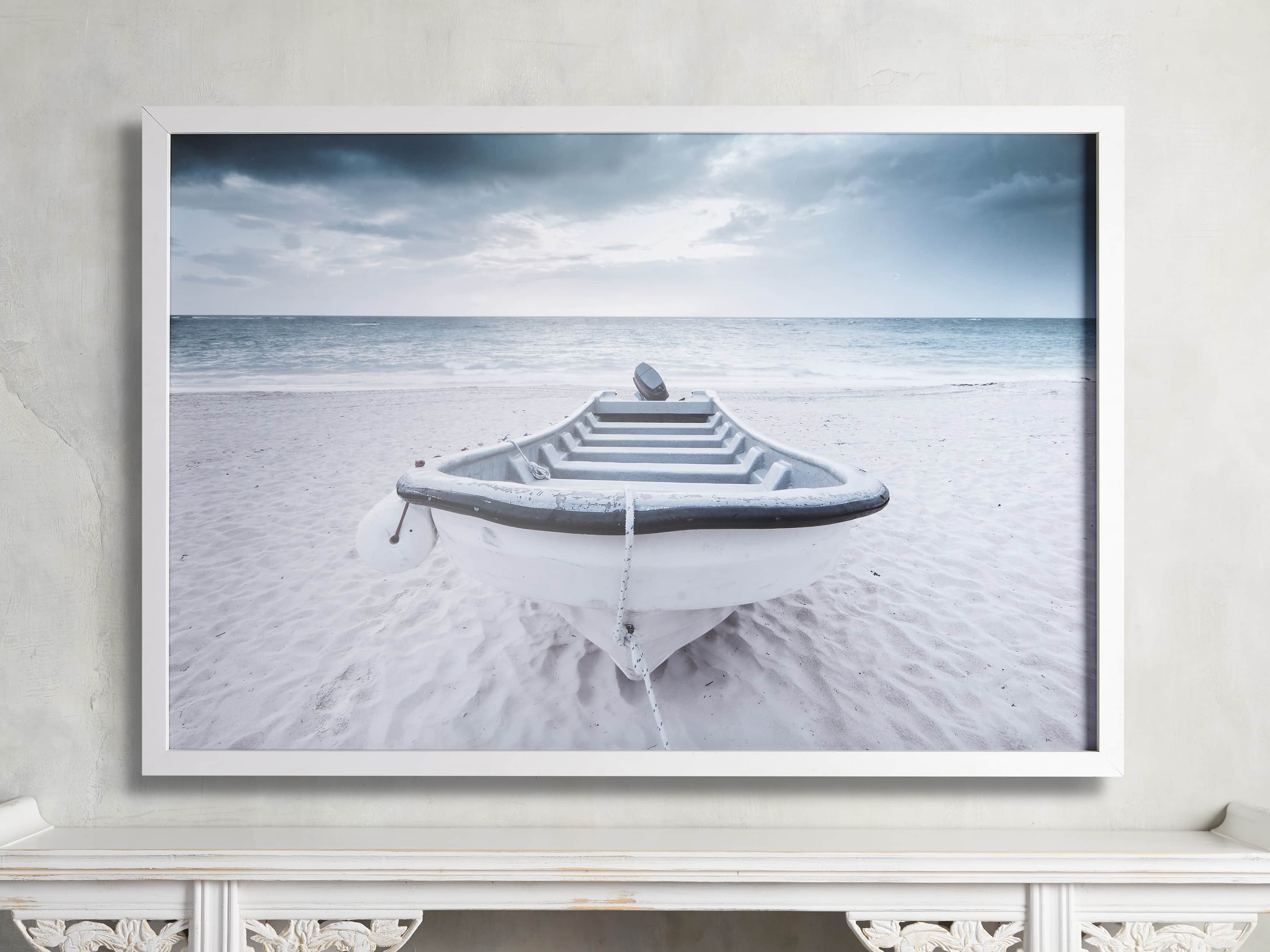 La Plage Framed Print, slide 2 of 5
