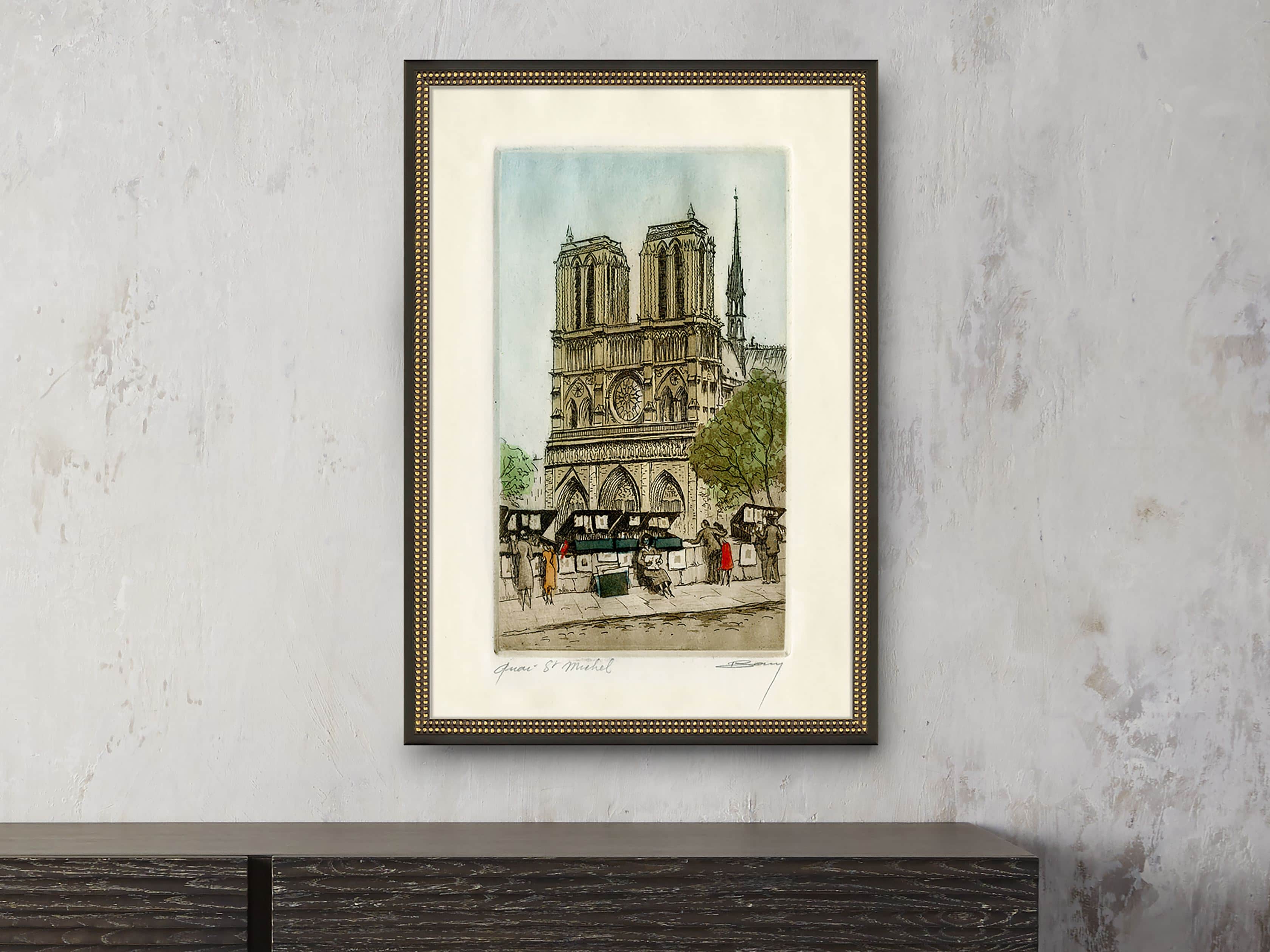 Quai St. Michel Framed Print, slide 1 of 2