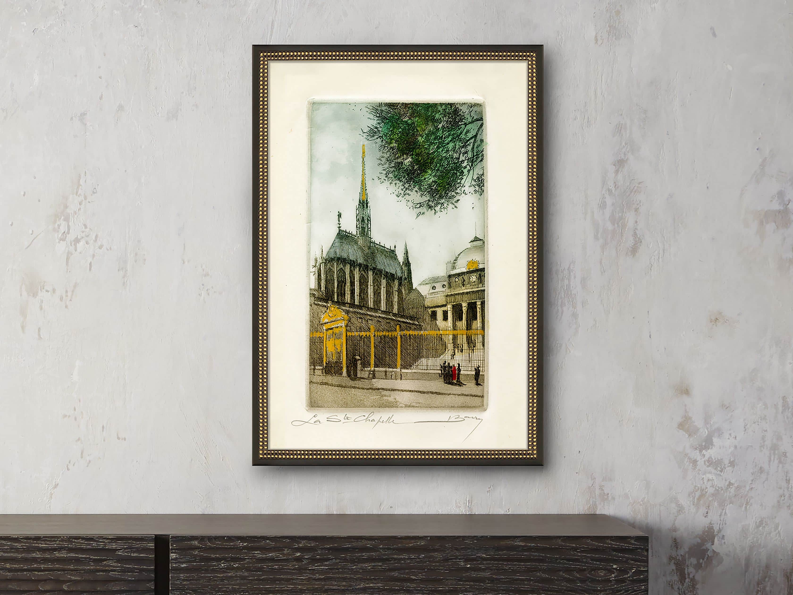 La Ste Chapelle Framed Print