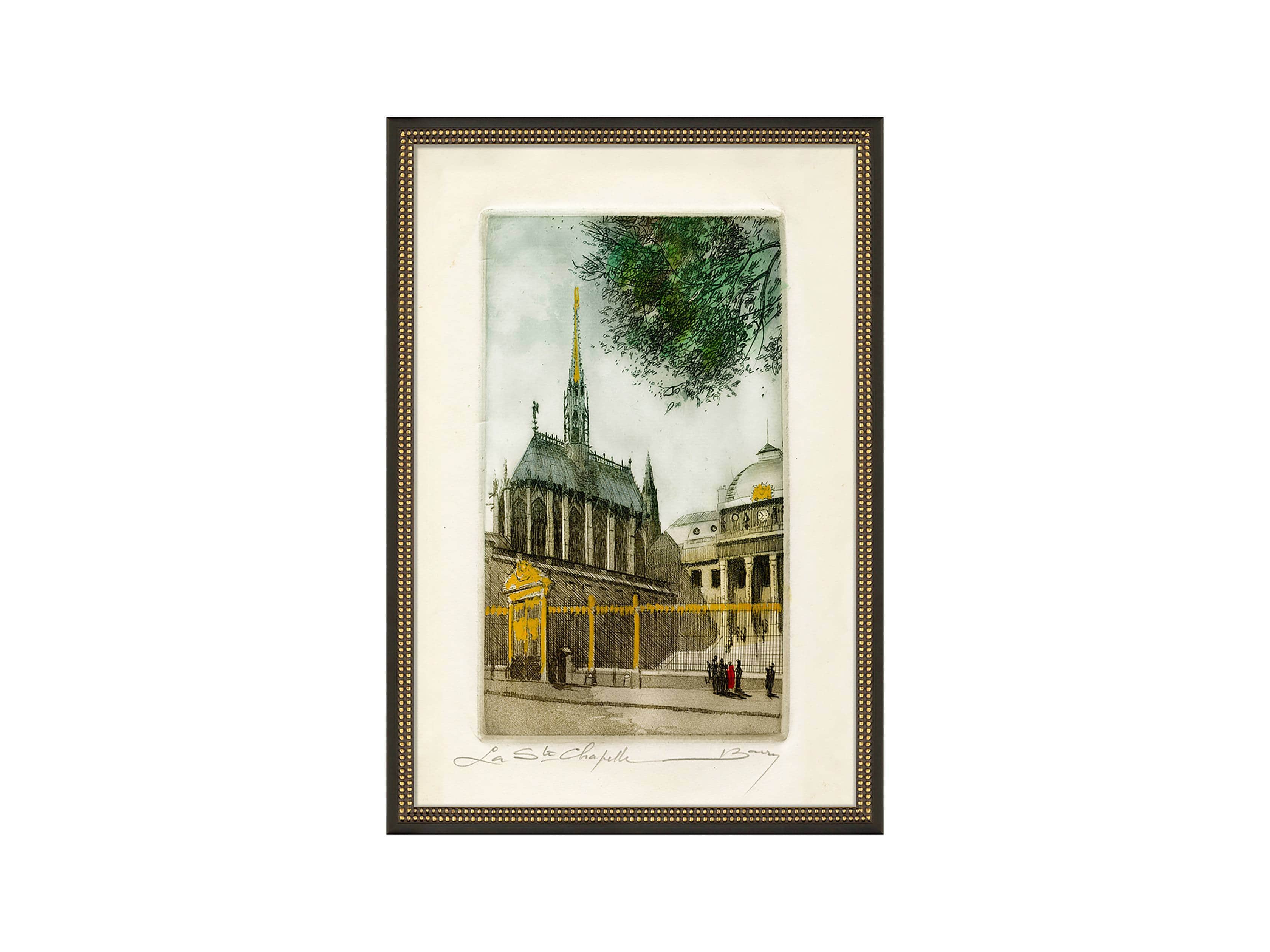 La Ste Chapelle Framed Print