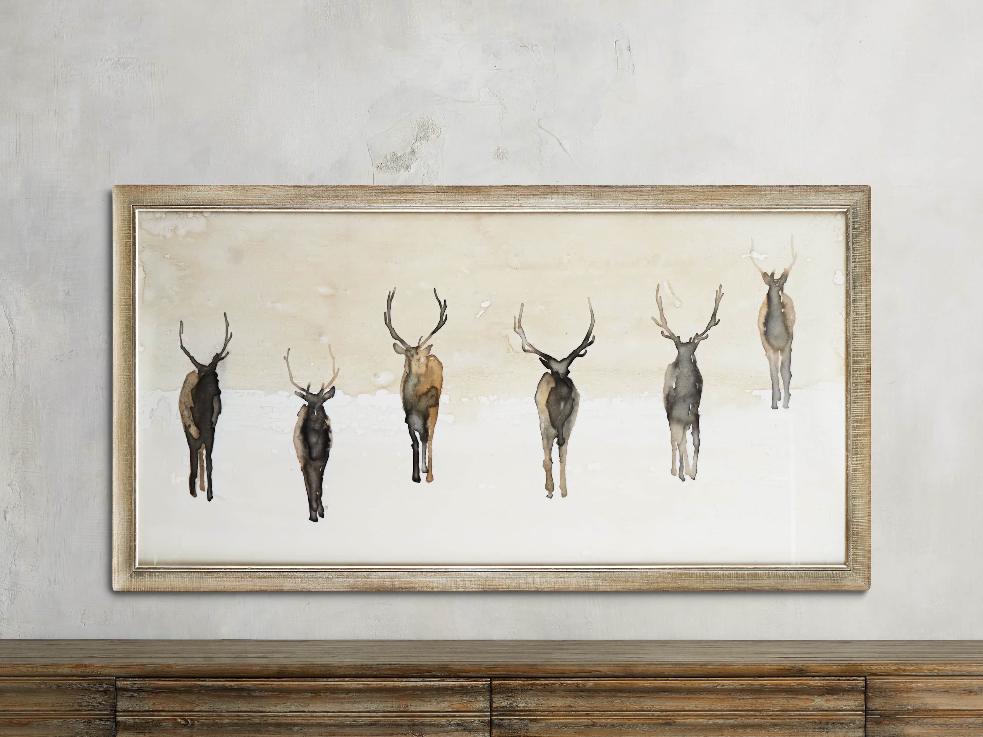 Deer Shadow Print I – Arhaus