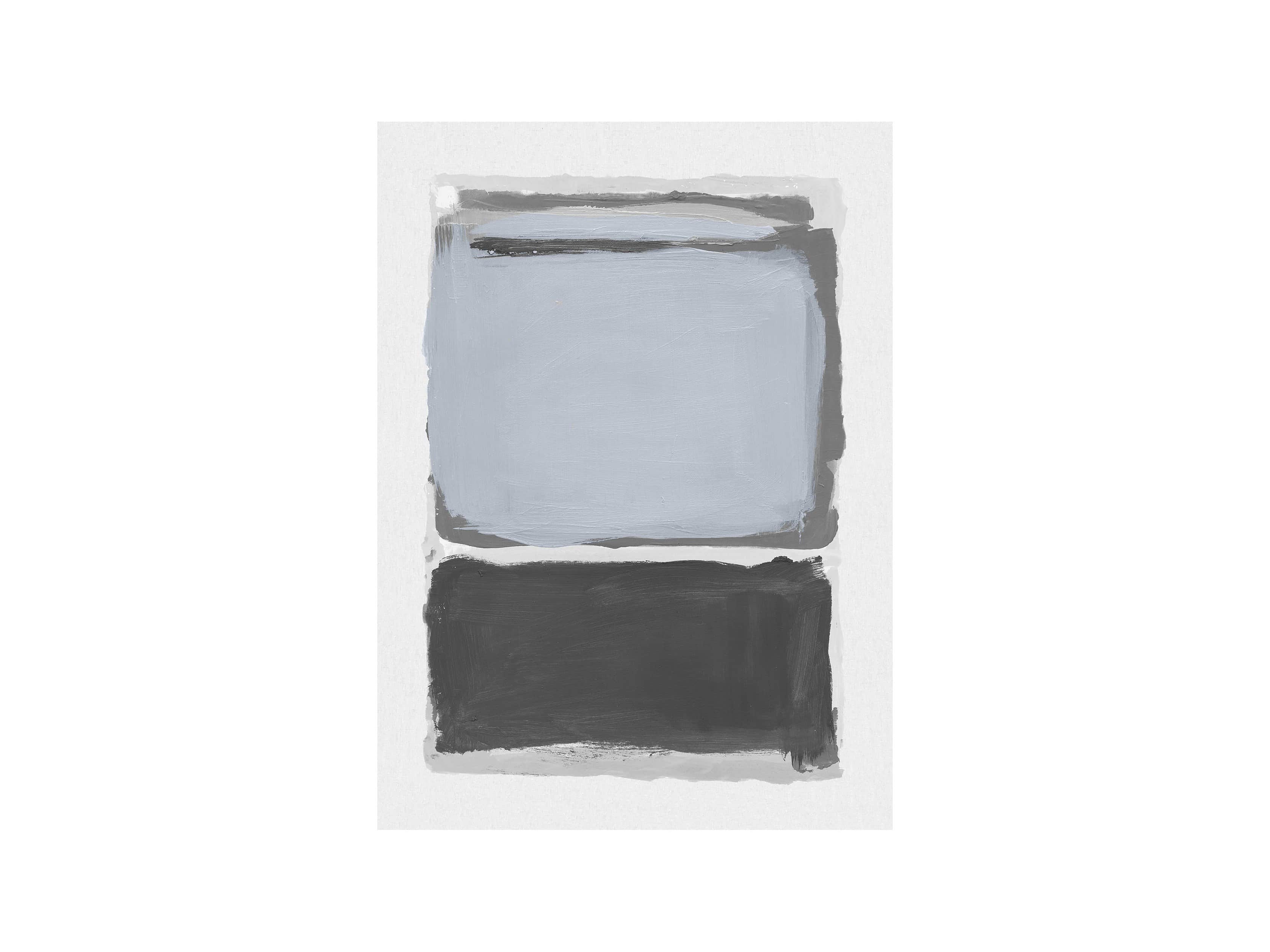 Colorfield Dark Grey 40" X 55" Print