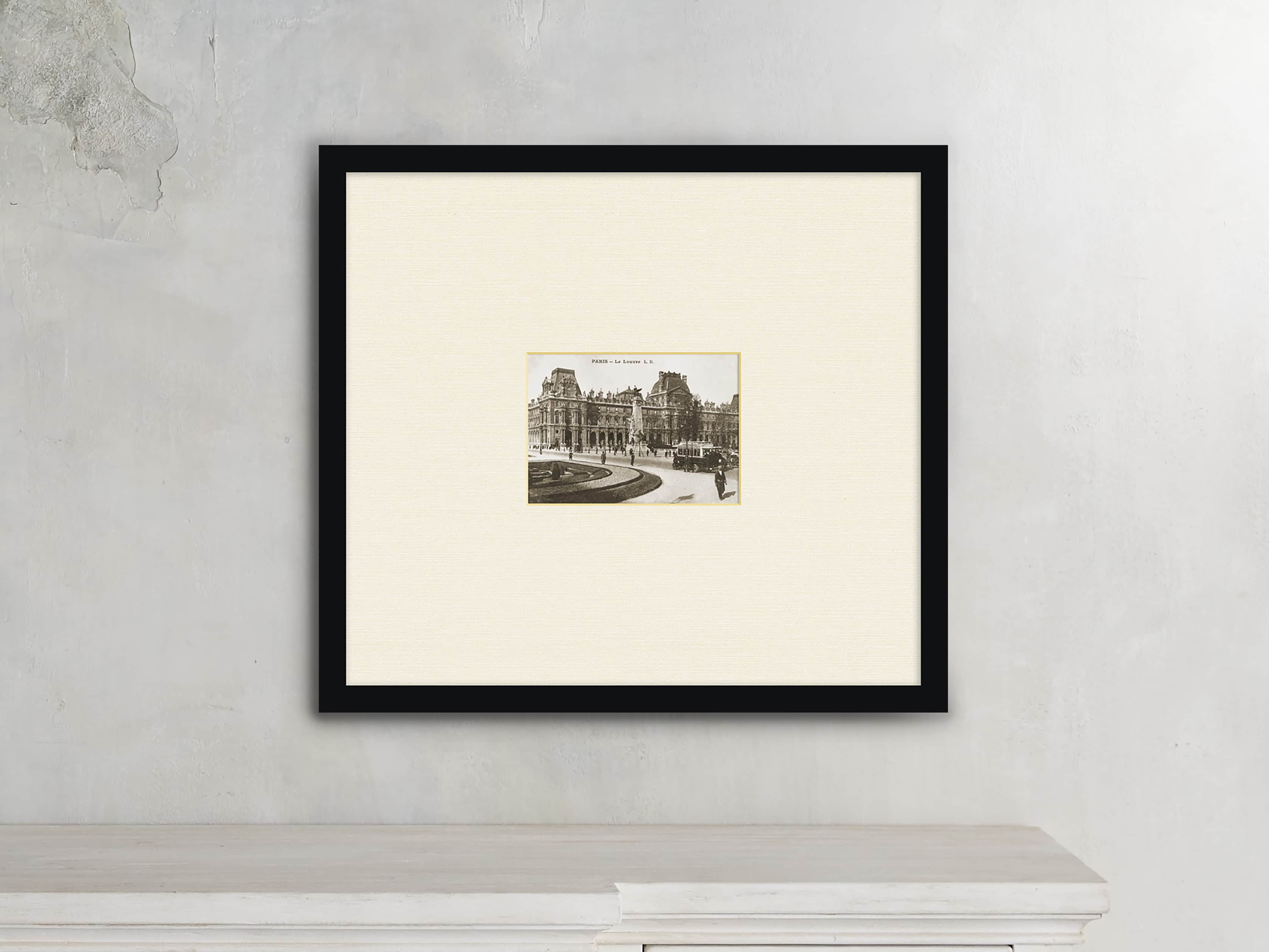 Le Louvre 21" X 19" Print