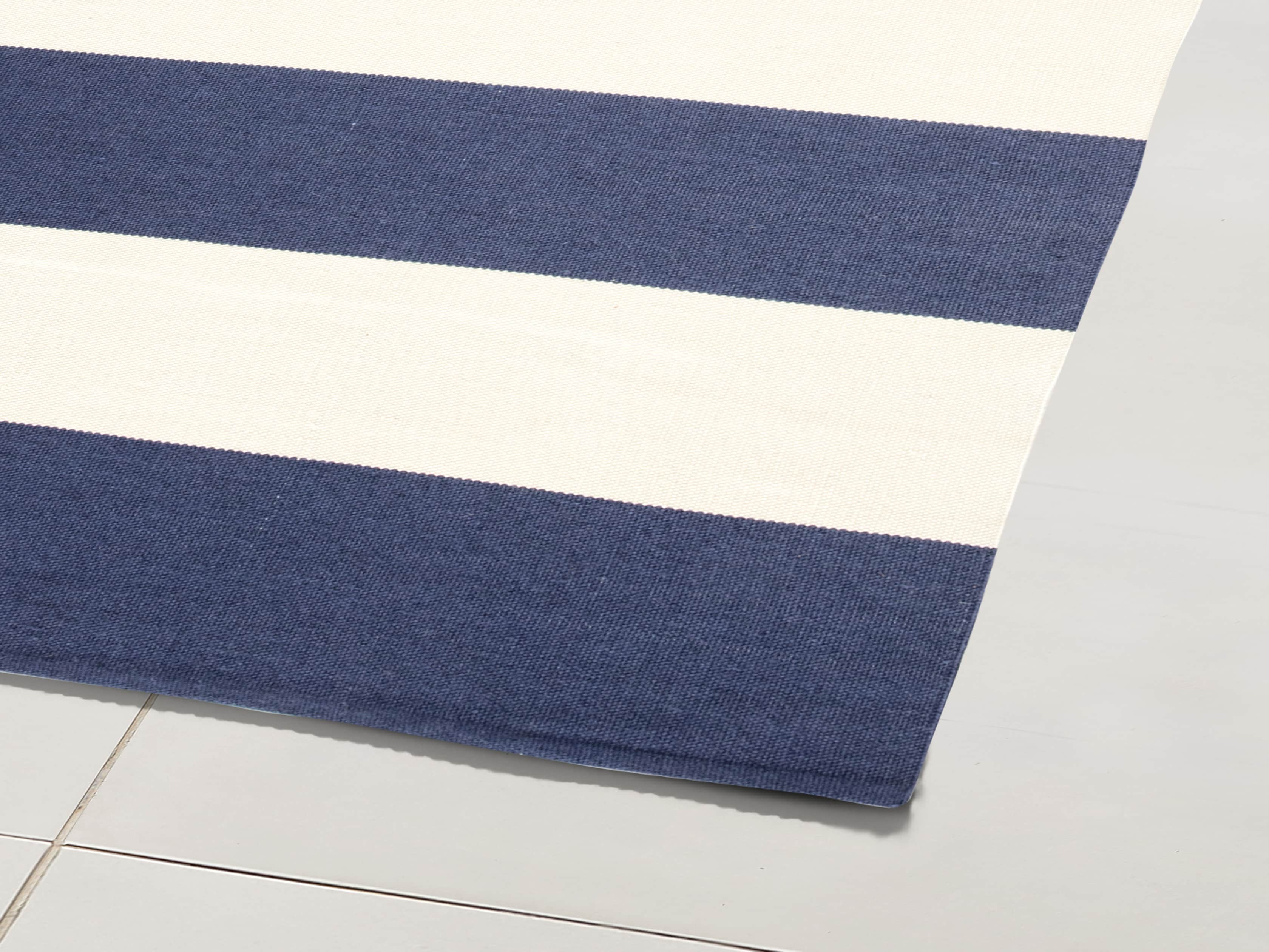 5' x 8' Lacosta Navy Performance Rug, slide 2 of 2
