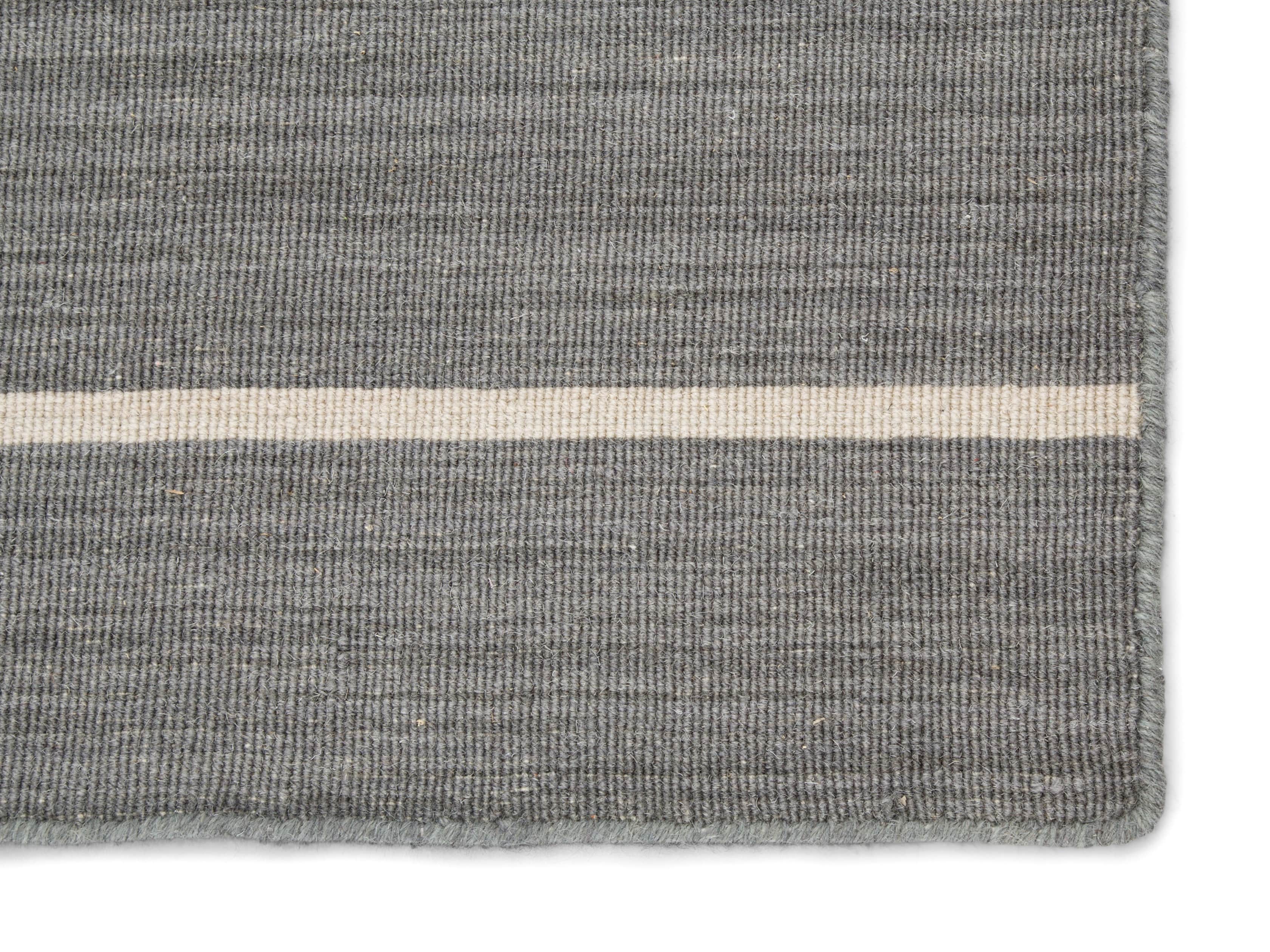 5x8 Tybee Flatweave Grey Rug, slide 2 of 2