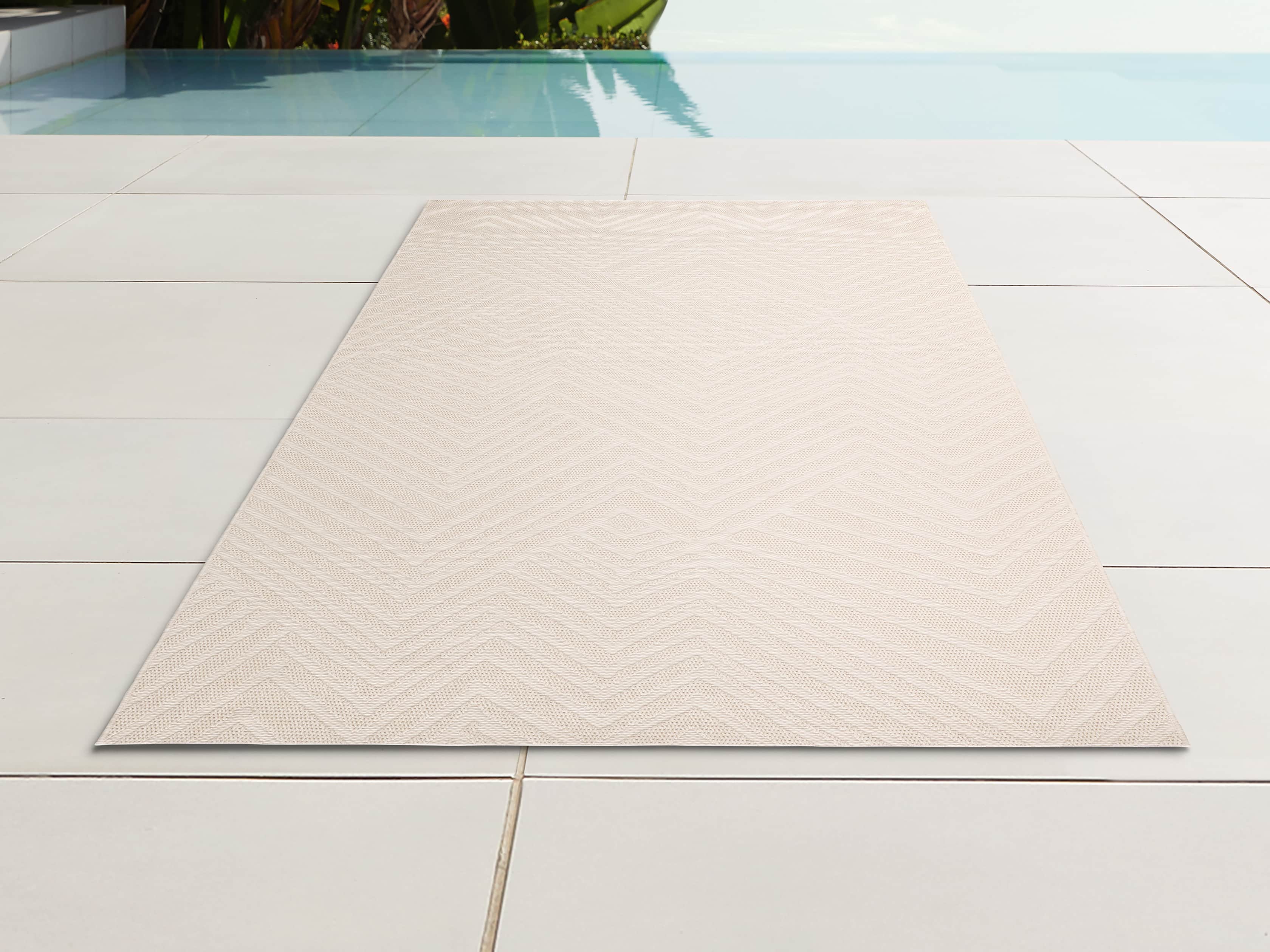 4' x 5'7" Wendel Ivory Performance Rug, slide 1 of 2