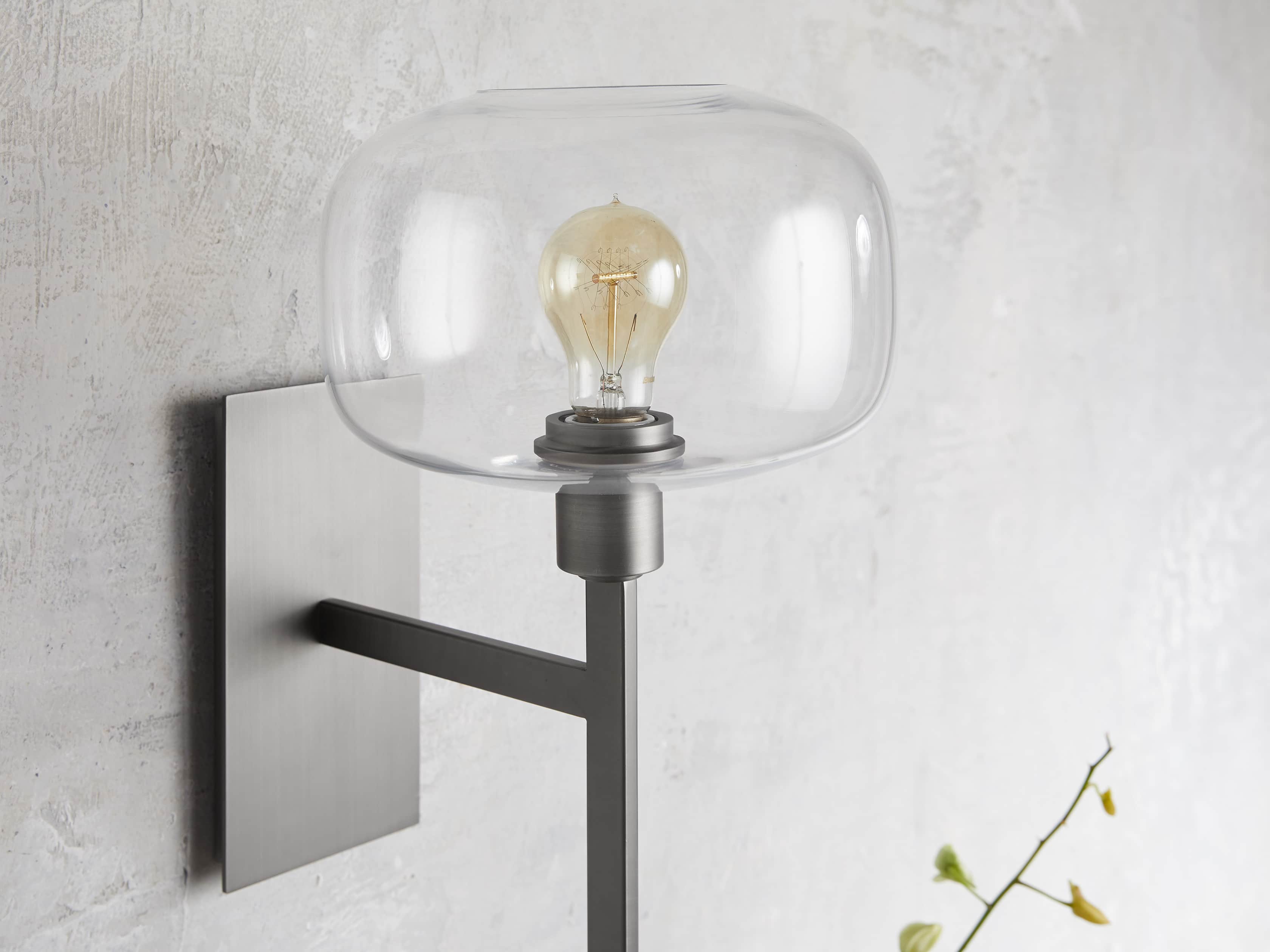 Hubbard Nickel Wall Sconce, slide 2 of 5