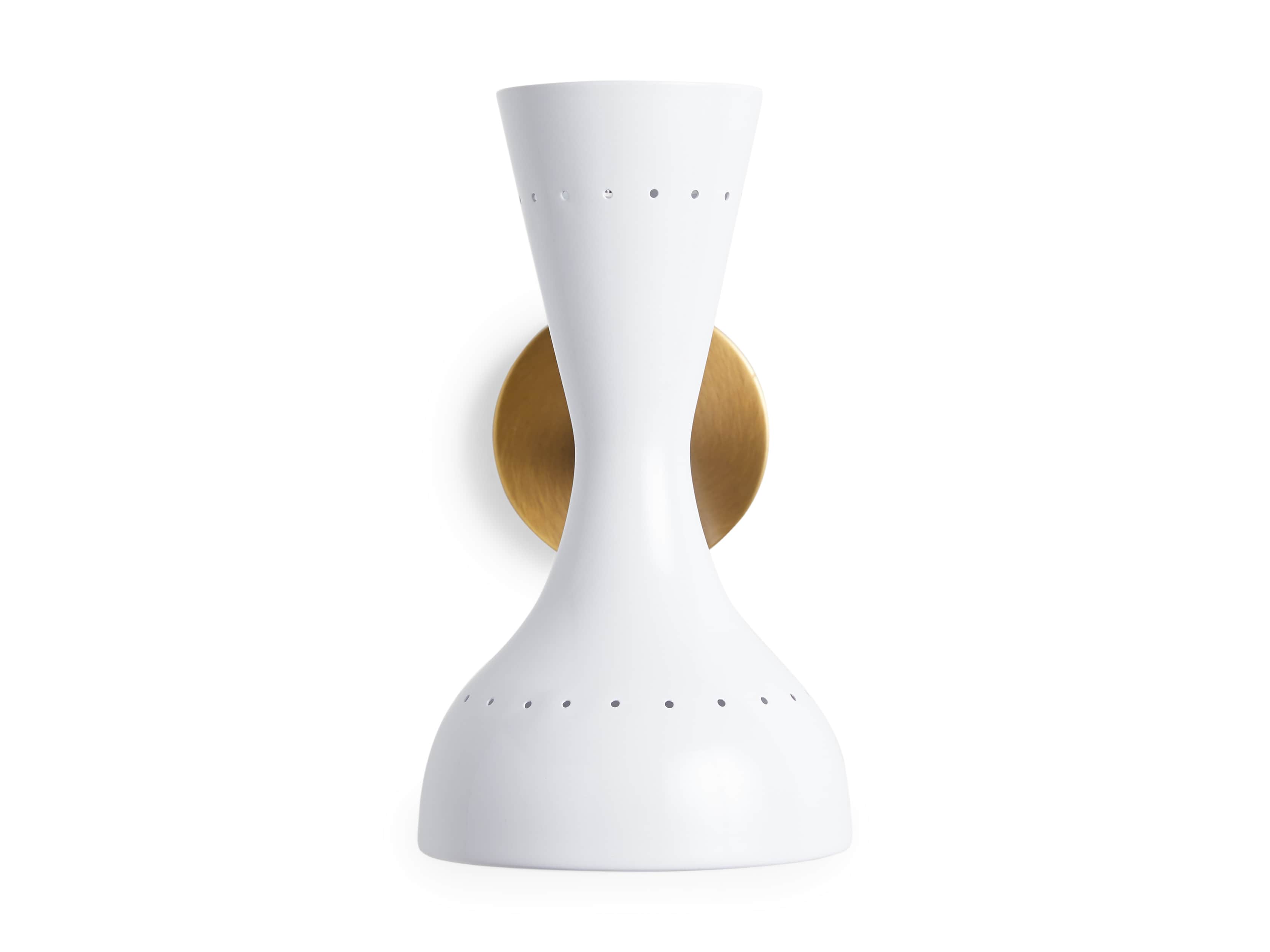 Torrin White Wall Sconce, slide 4 of 4