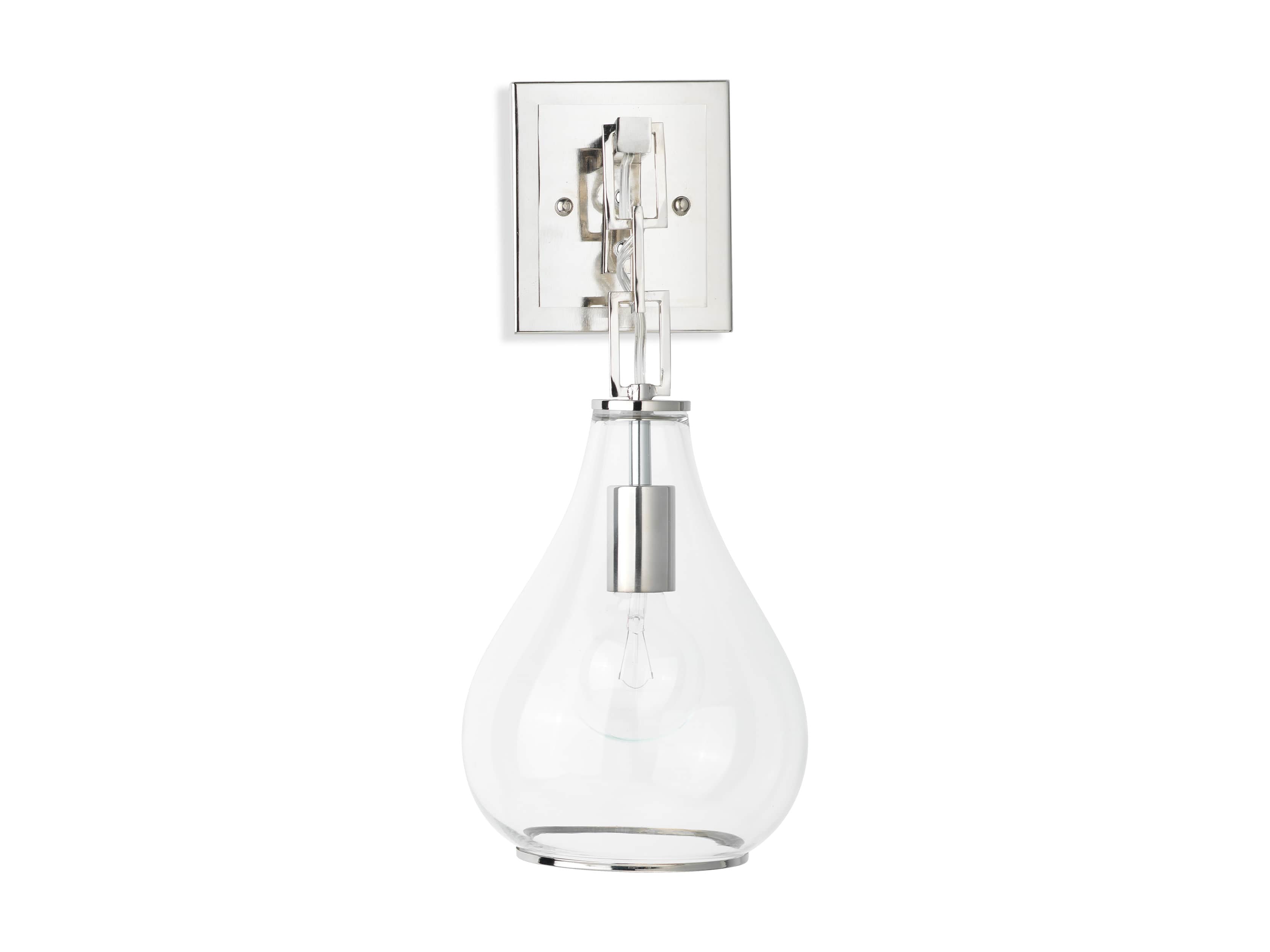 Lowell Sconce in Nickel, slide 6 of 6