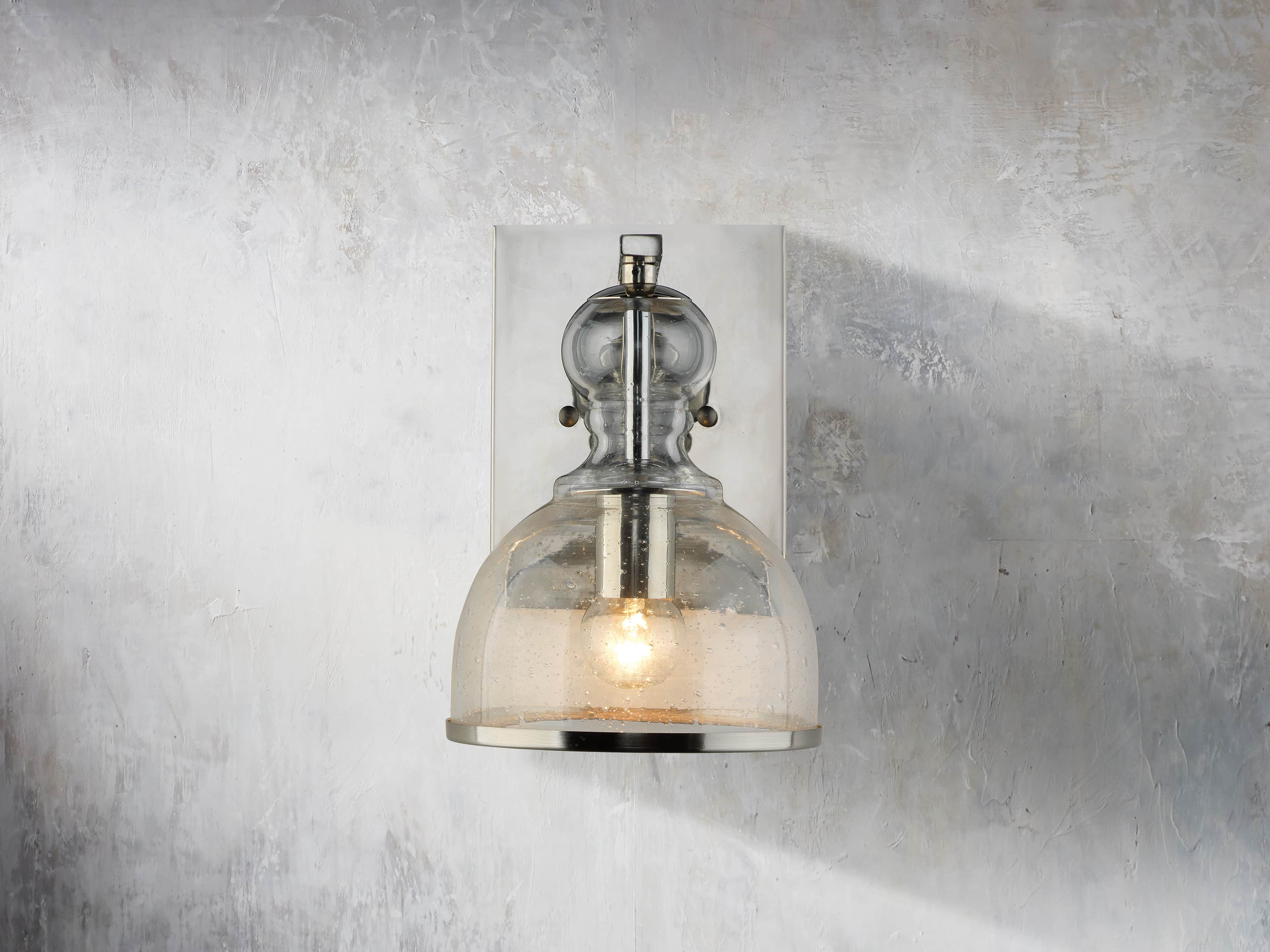 Safford Nickel Small Sconce, slide 3 of 6