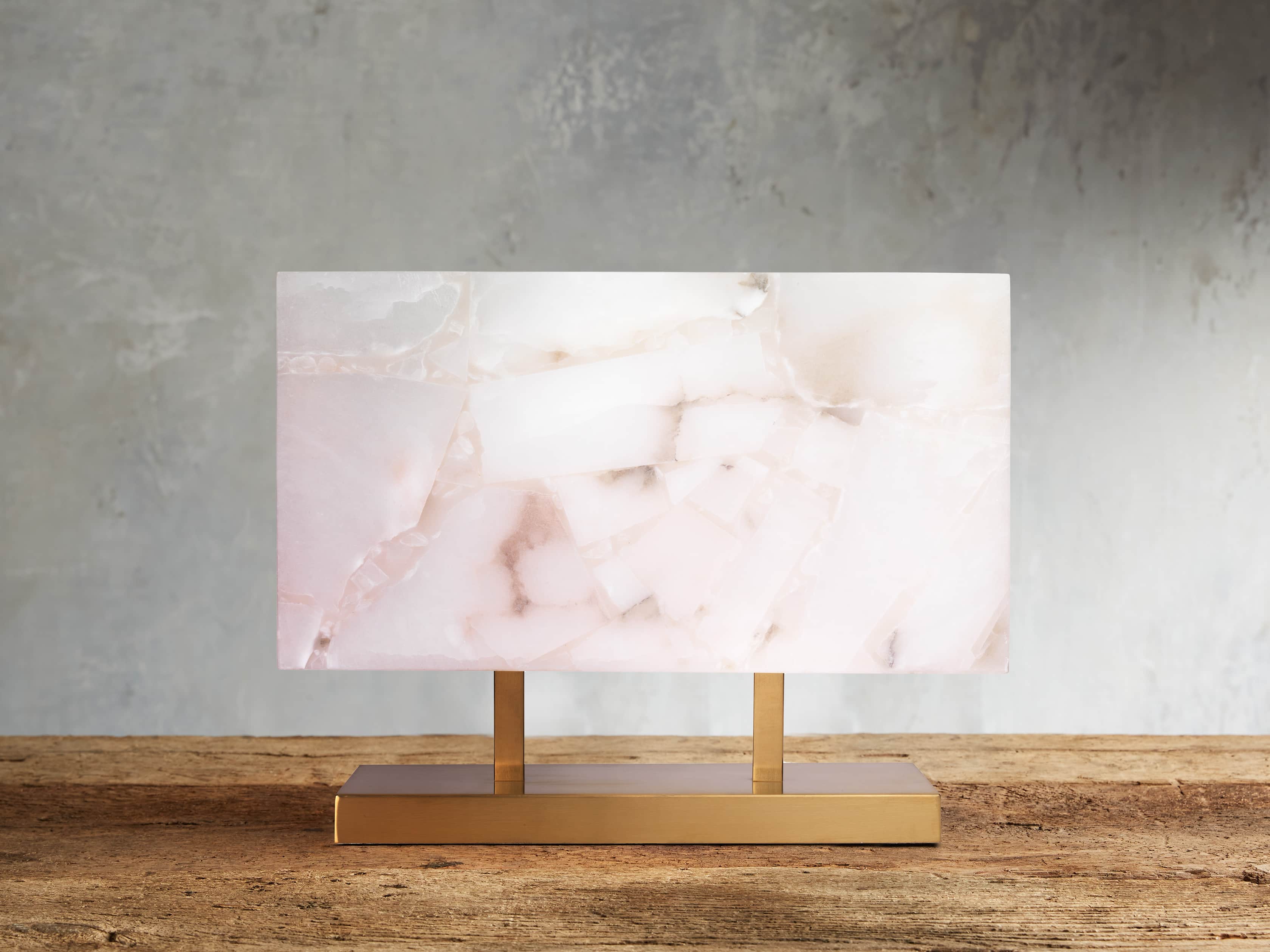 Alabaster-Shade Accent Lamp, slide 1 of 2