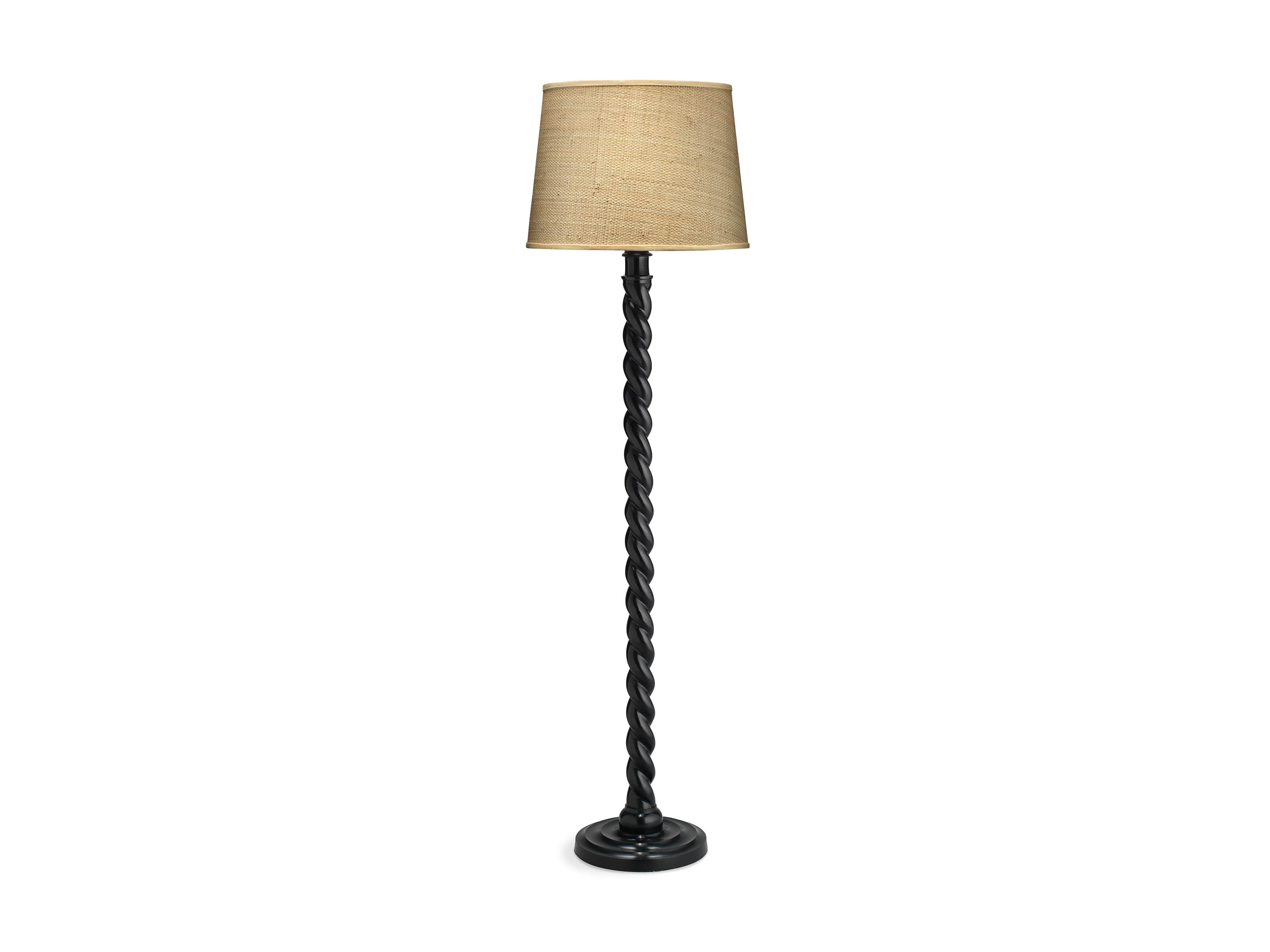 Alesch Black Floor Lamp, slide 2 of 2