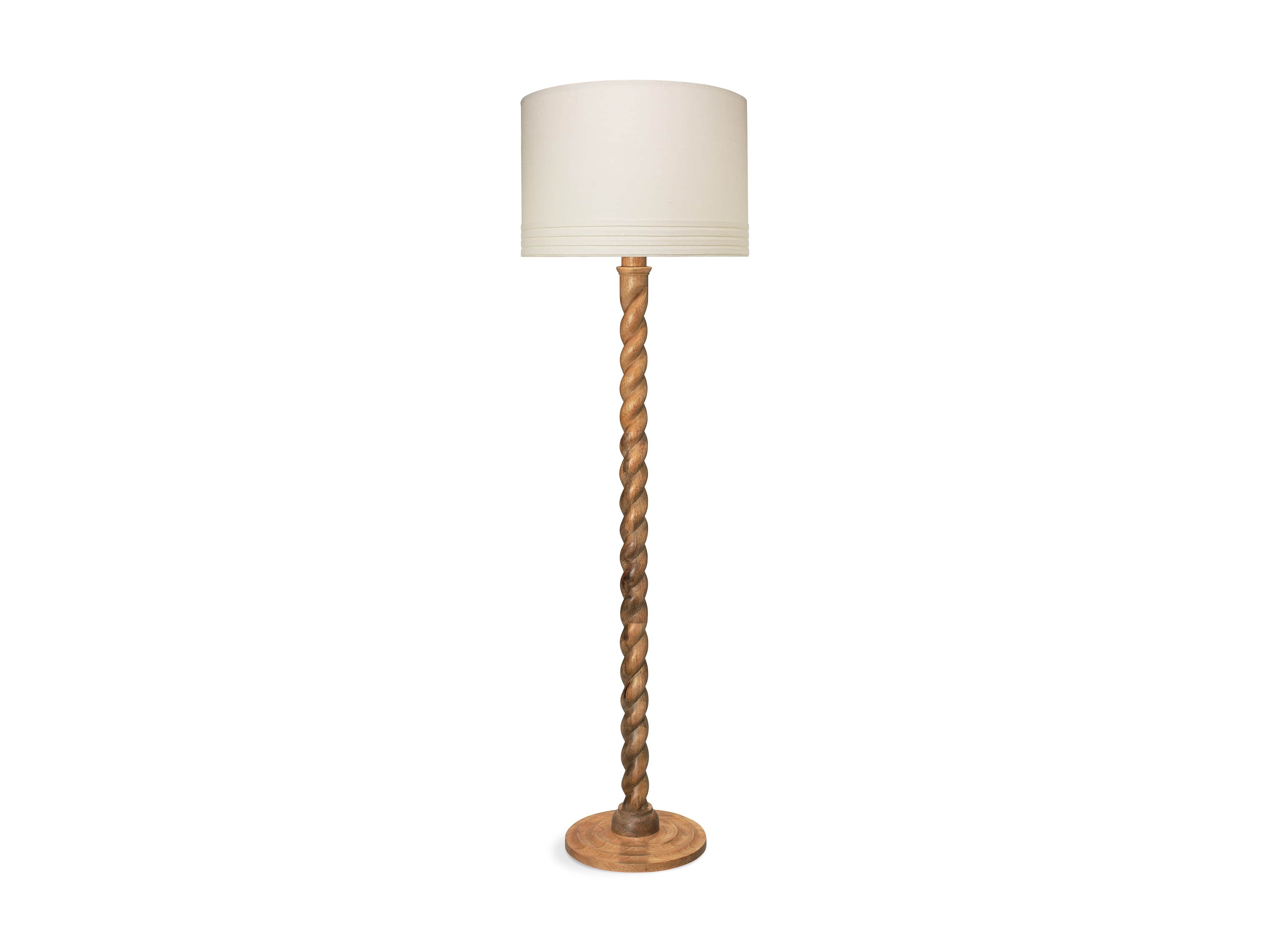 Alesch Natural Floor Lamp, slide 2 of 2