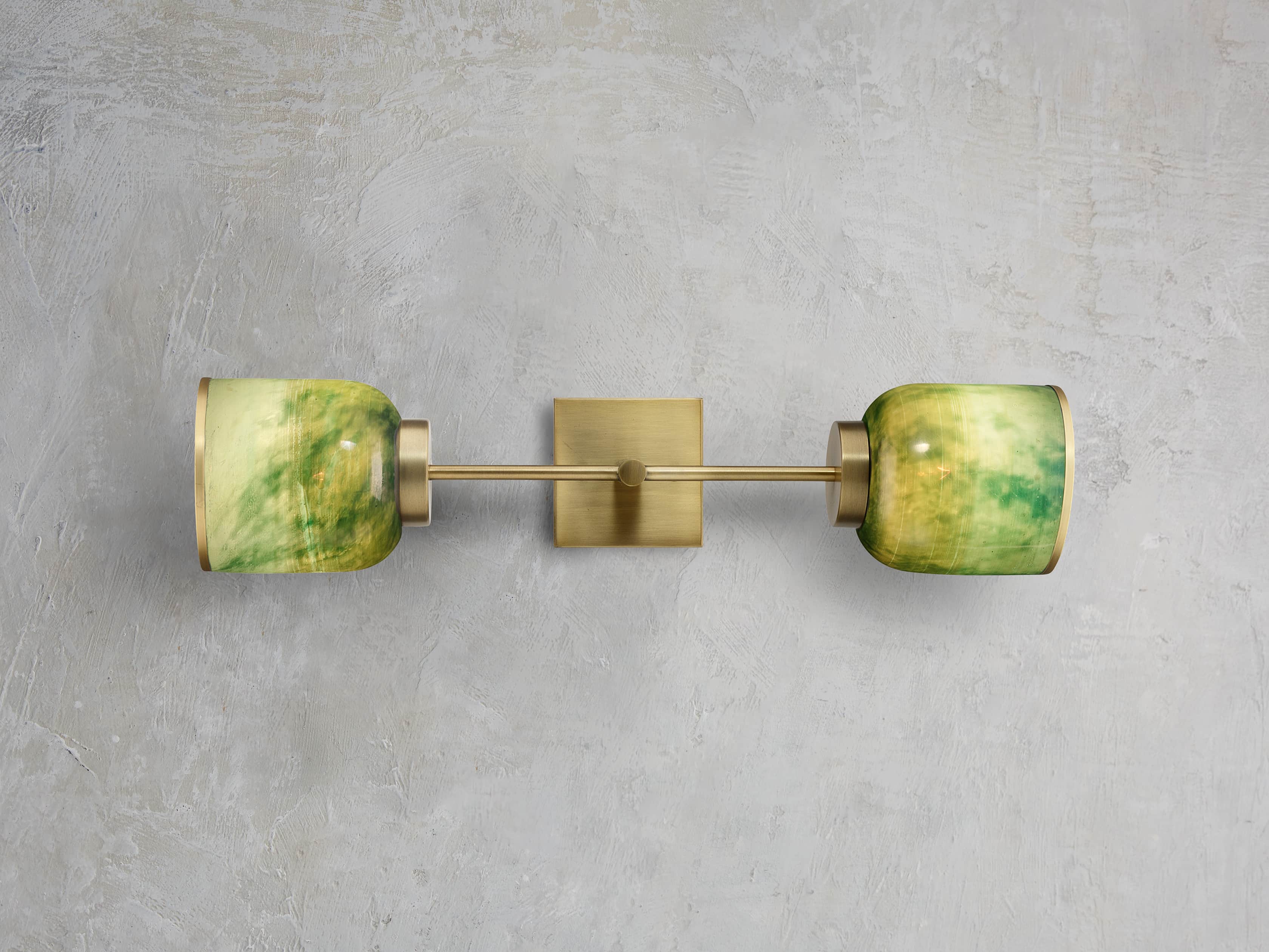 Siren Double Wall Sconce, slide 1 of 4