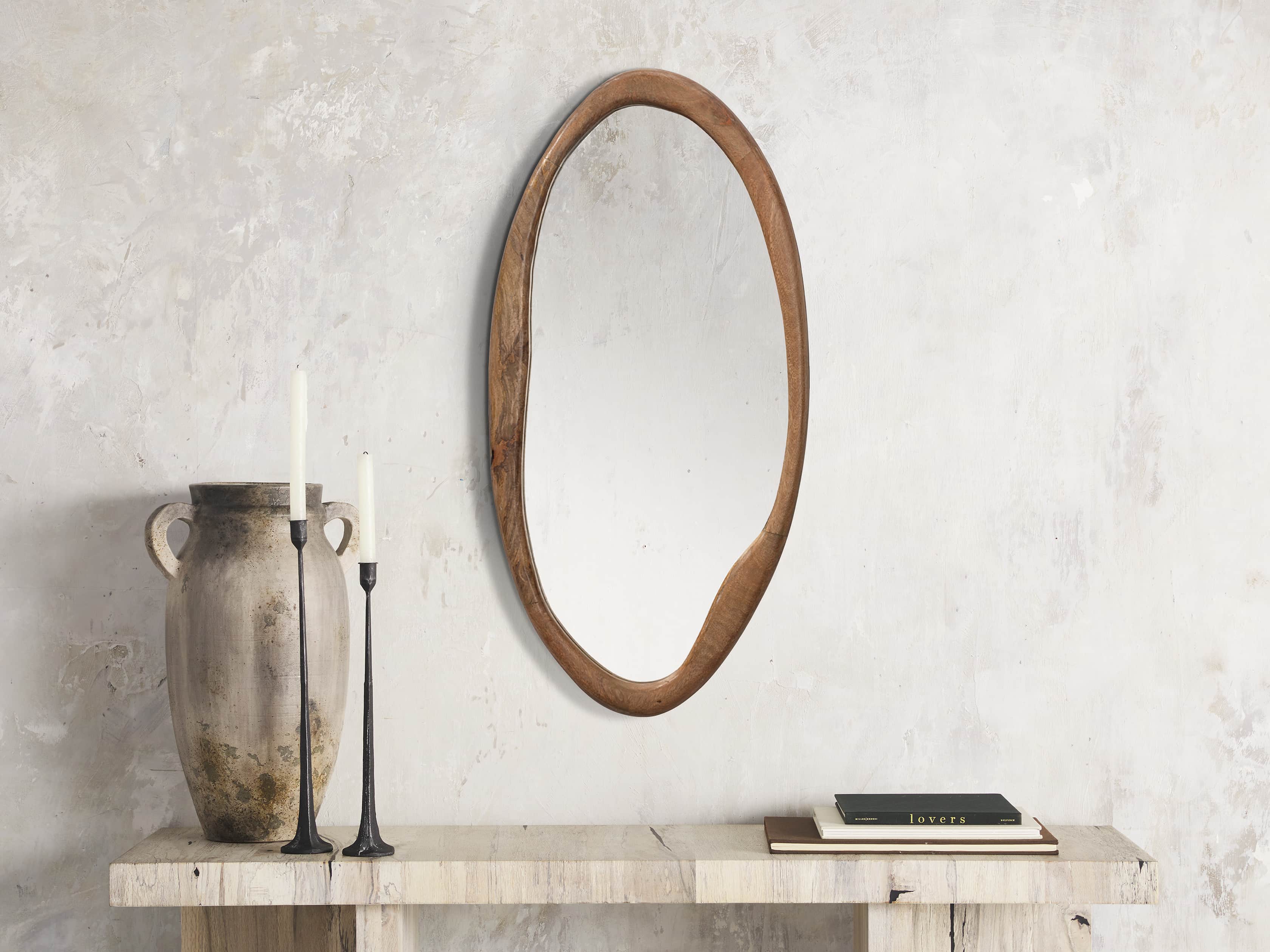 CYPRESS 39" OVAL MIRROR, slide 1 of 3